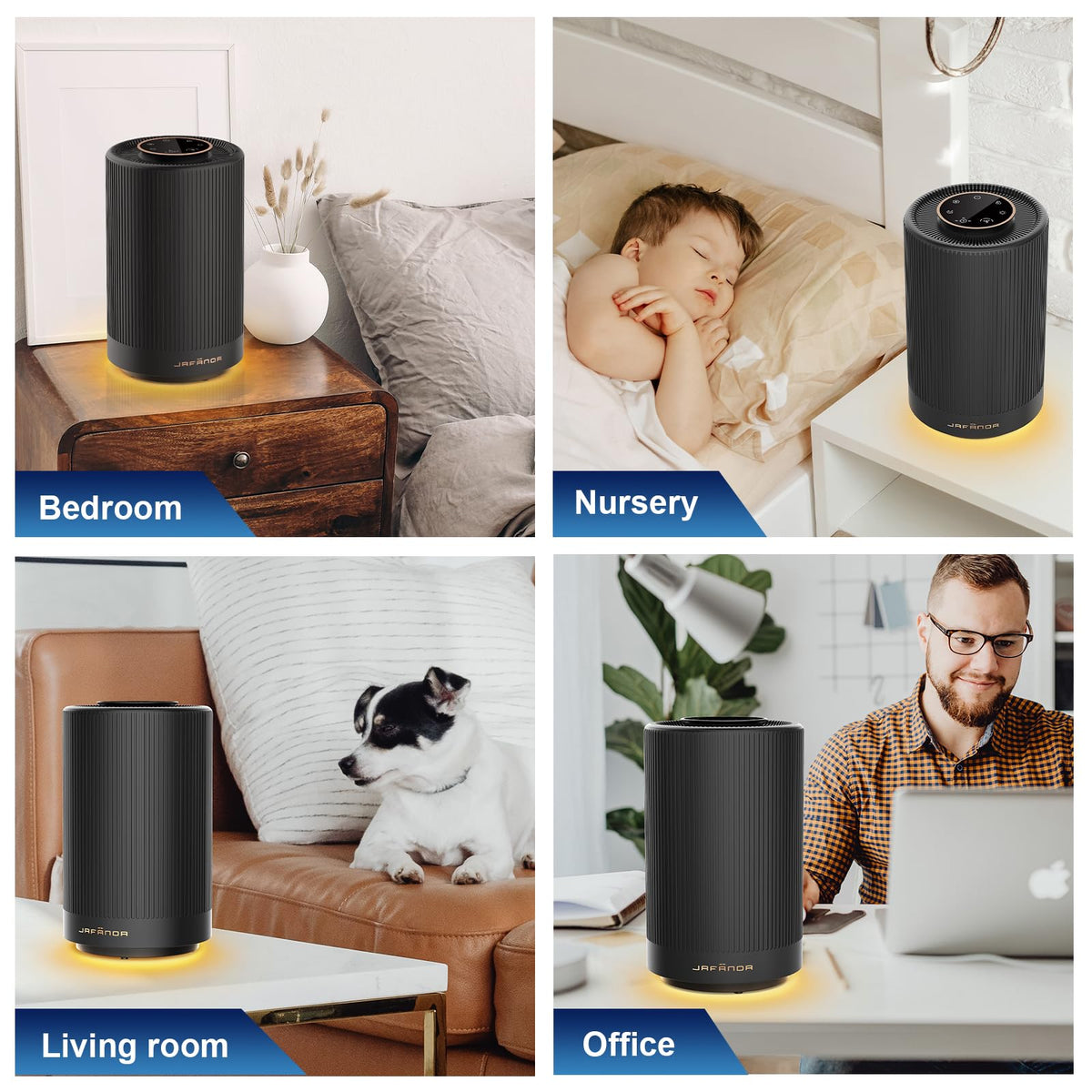 Jafanda Air Purifiers for Home Bedroom