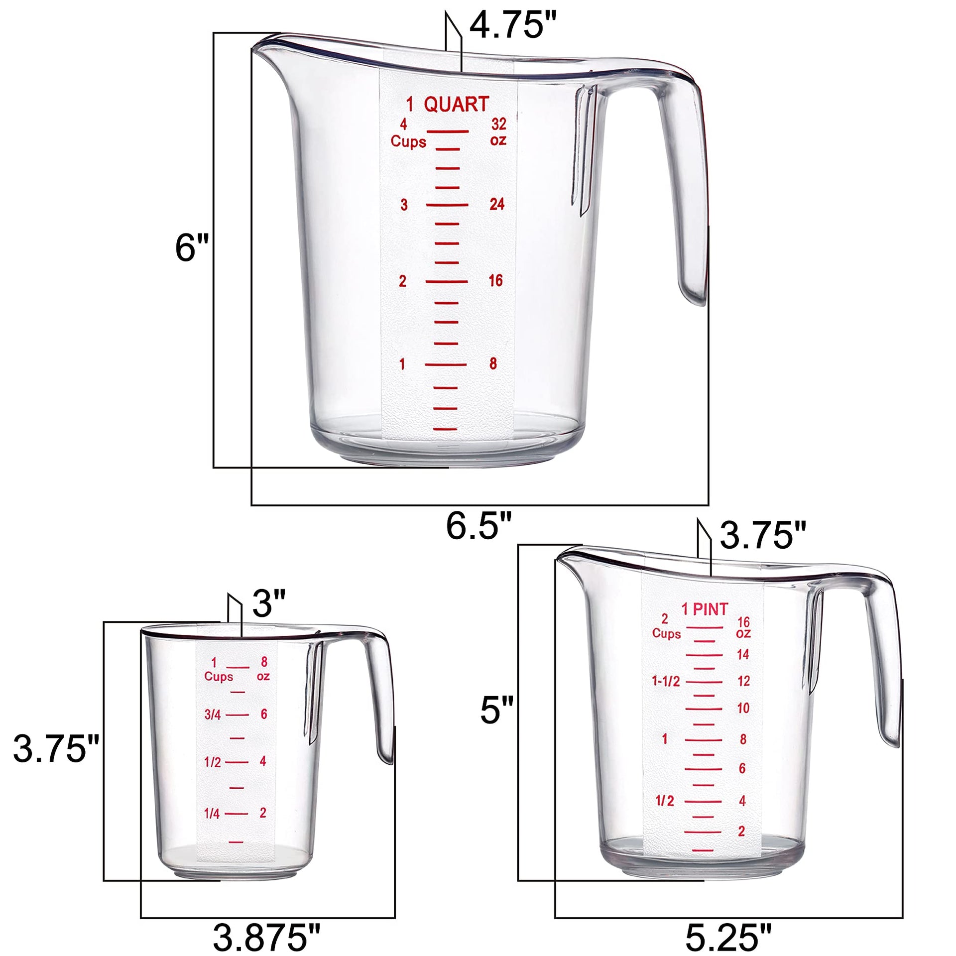 Melissa Plastic Measuring Cups