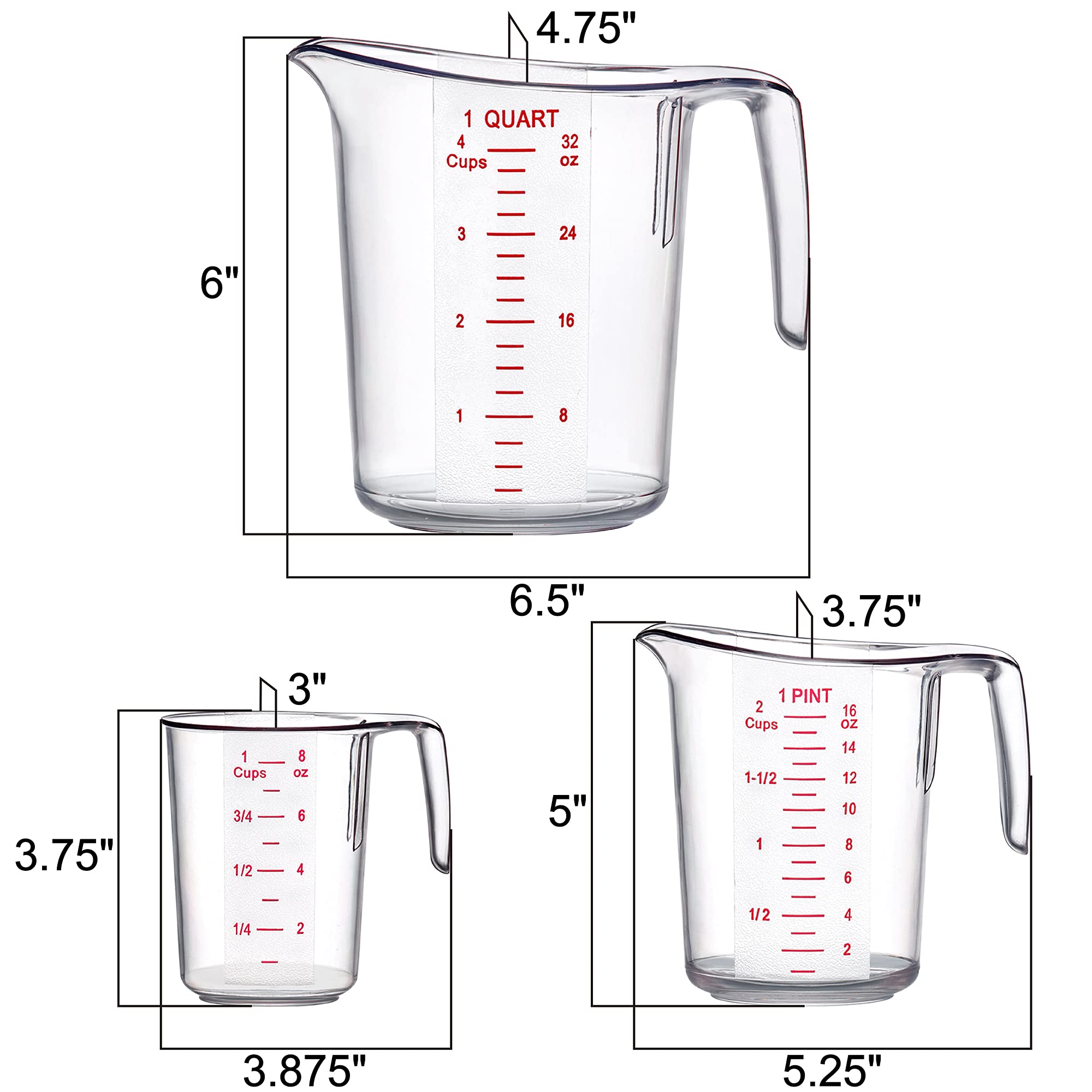 Melissa Plastic Measuring Cups
