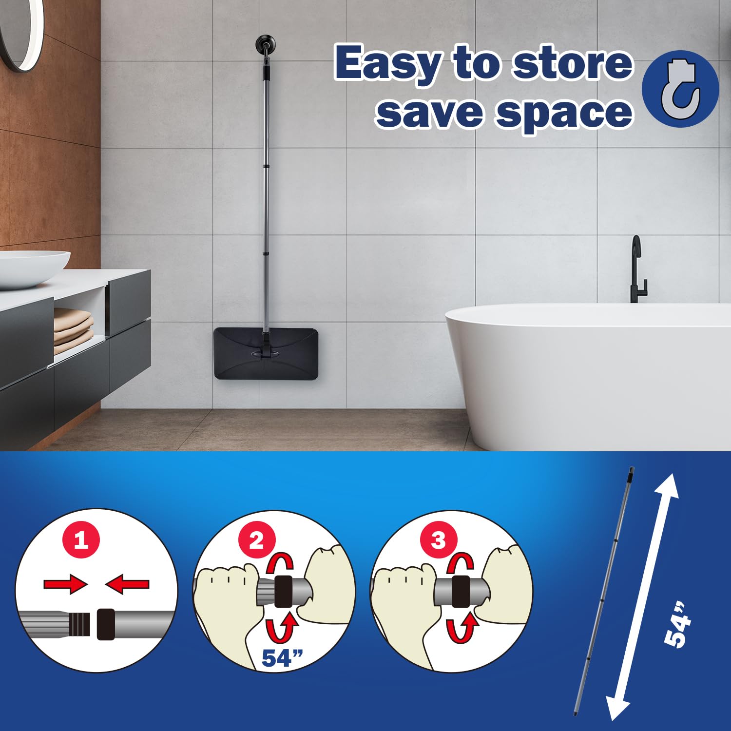 Large Surface Flat Mop