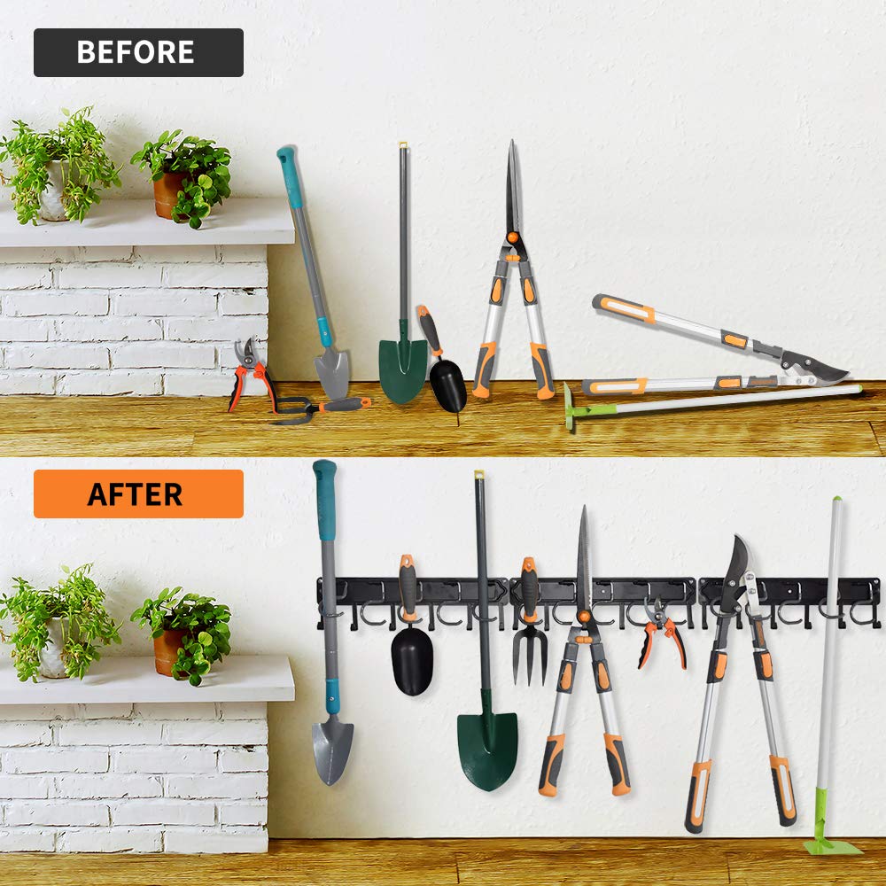68" All Metal Garden Tool Organizer (4 Count)