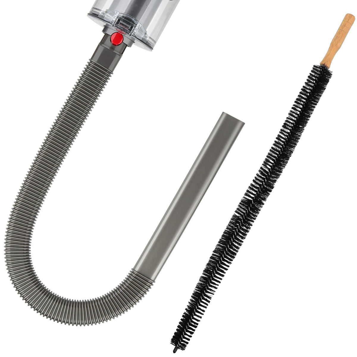 Dryer Vent Cleaner Kit for Dyson Gen5 V15 V15s V12 V11 V10 V9 V8 V7 Lint Vacuum Atttachments Detect Absolute Cyclone Outsize Slim Vacuum Cleaner Crevice Flexible Dryer Lint Remove Tool