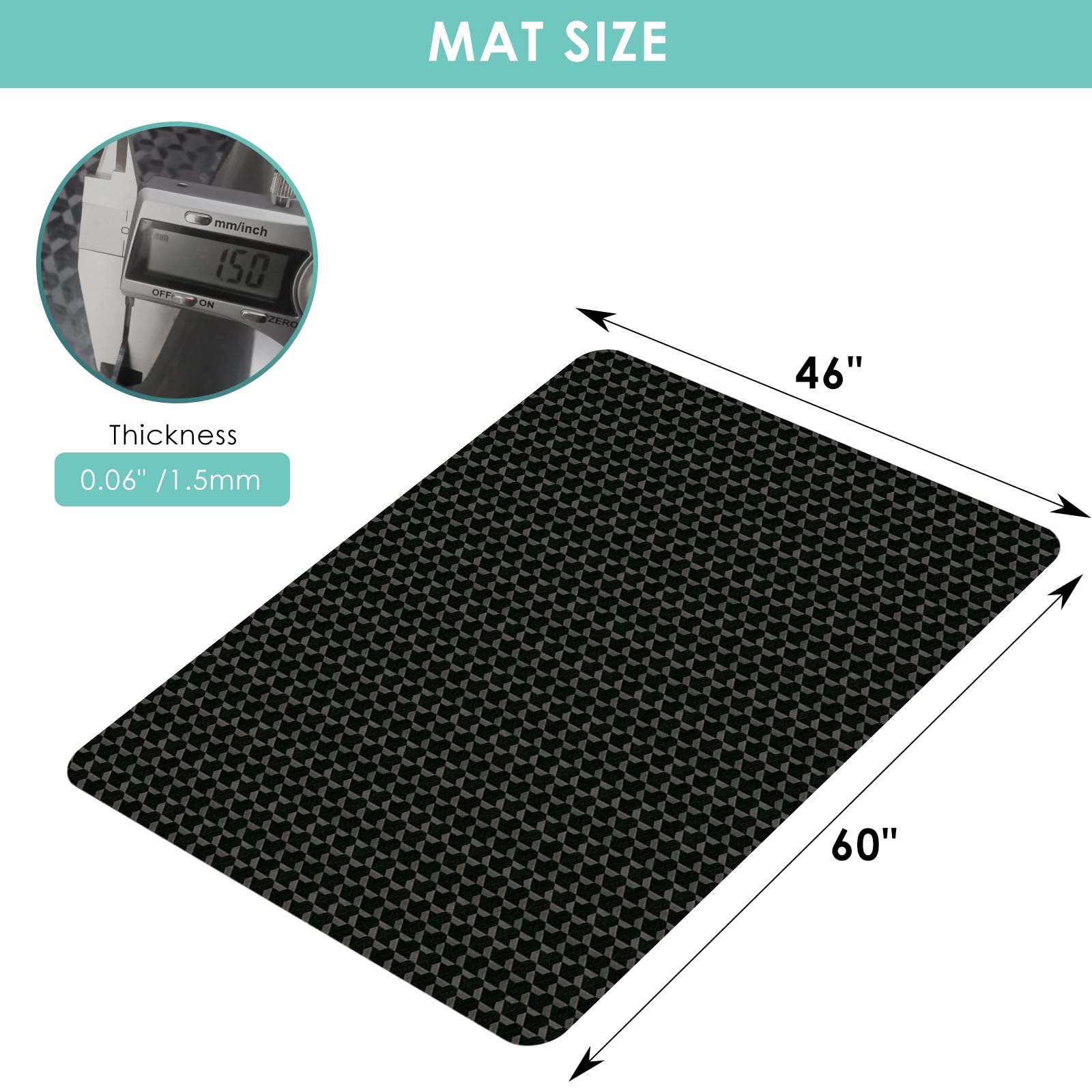 Office Chair Mat for Hardwood Floor