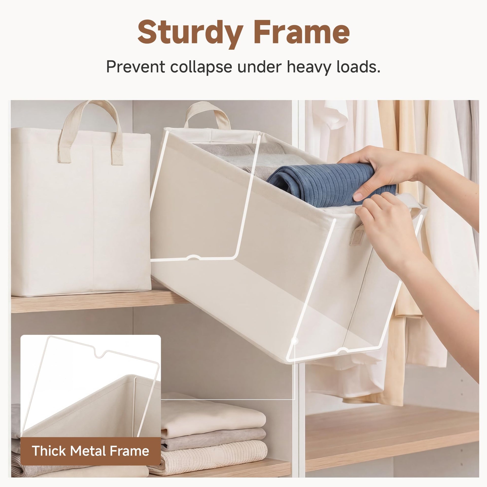 Fabric Storage Bins (2 Count)
