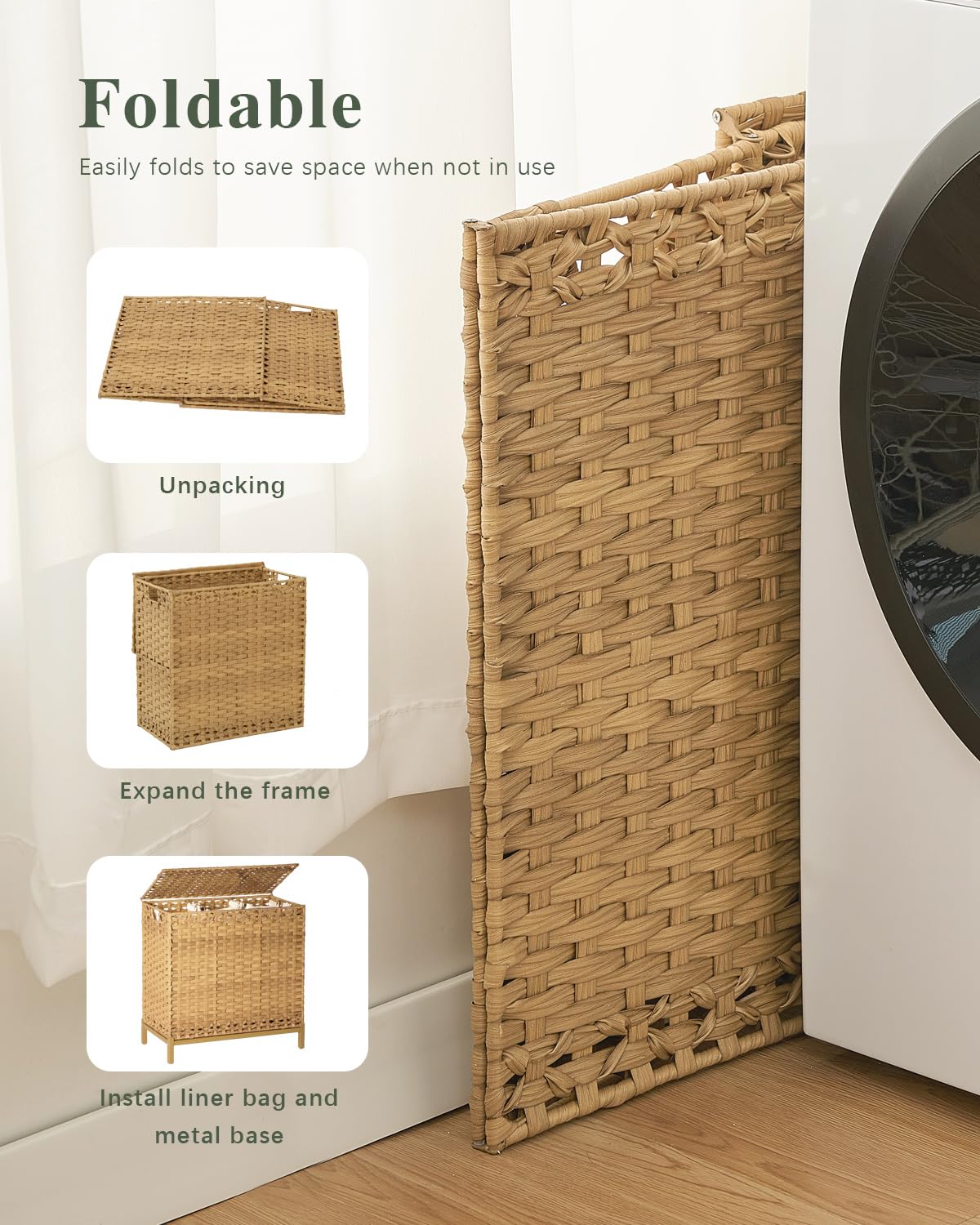 Laundry Hamper with Lid