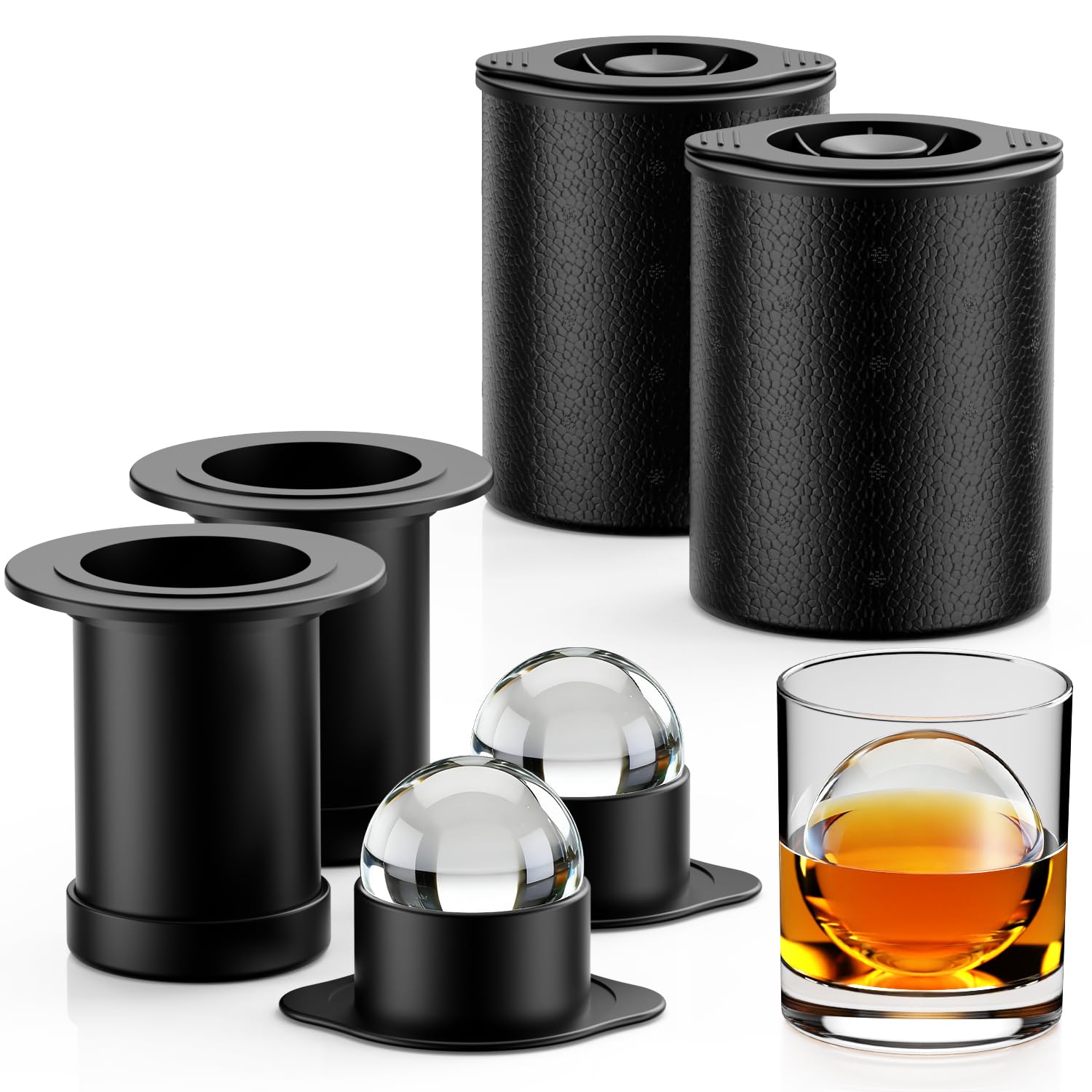 Clear Ice Ball Maker for Whiskey