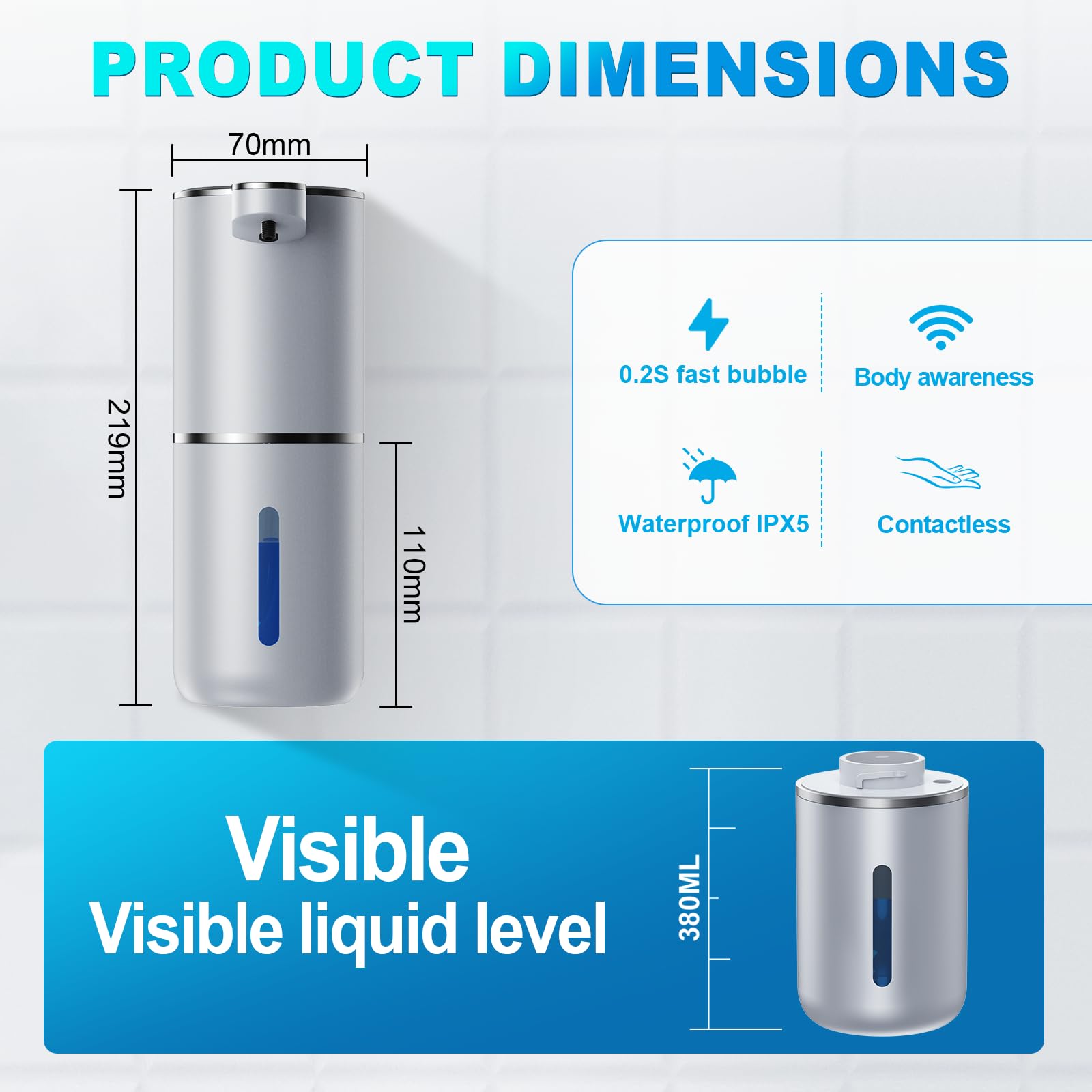 Automatic Foaming Soap Dispenser