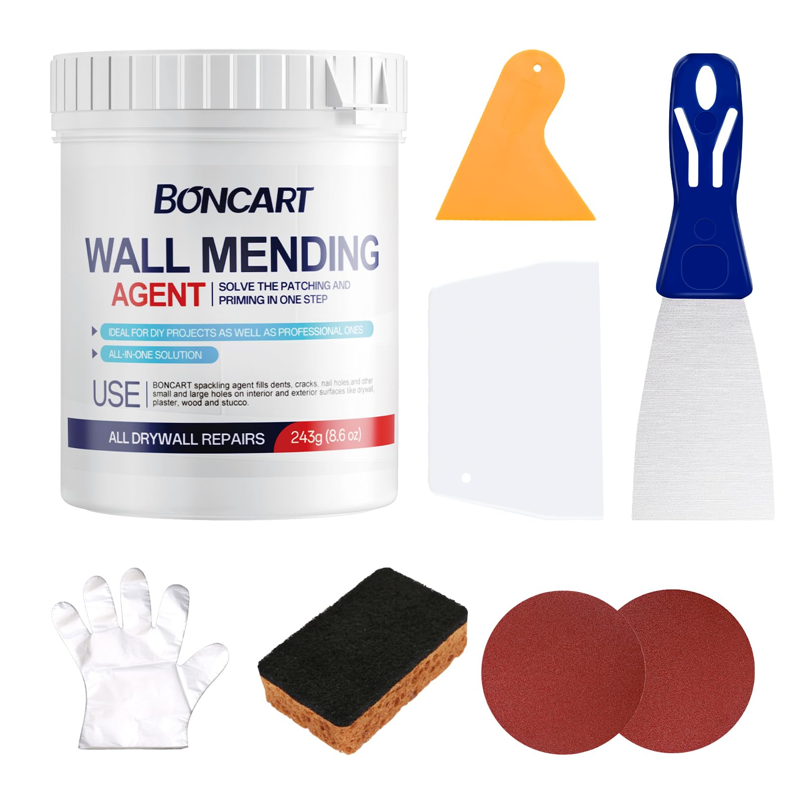 8.6Oz Drywall Patch Repair Kit