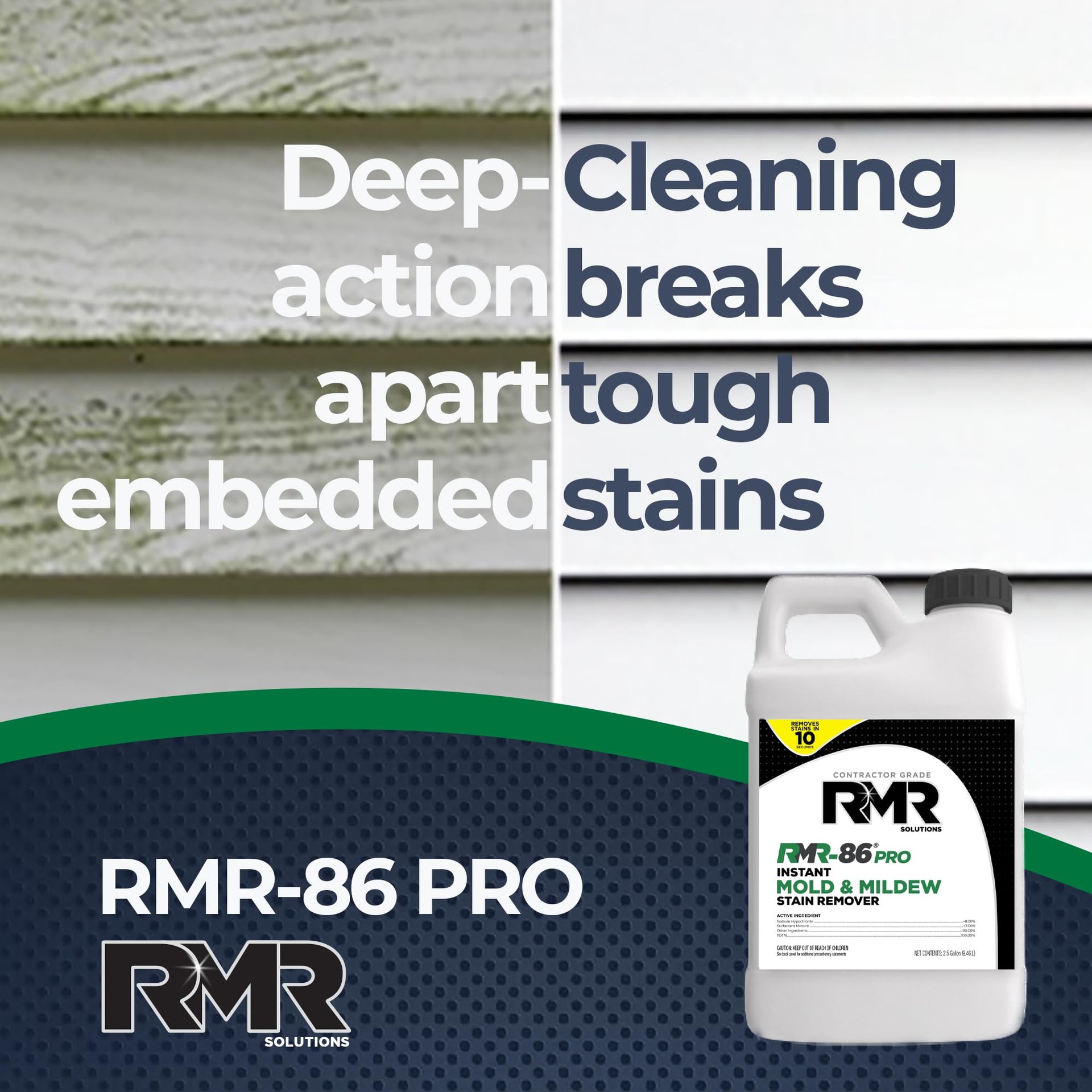 RMR 86 Pro Instant Mold Stain & Mildew Stain Remover (640 Fl Oz)