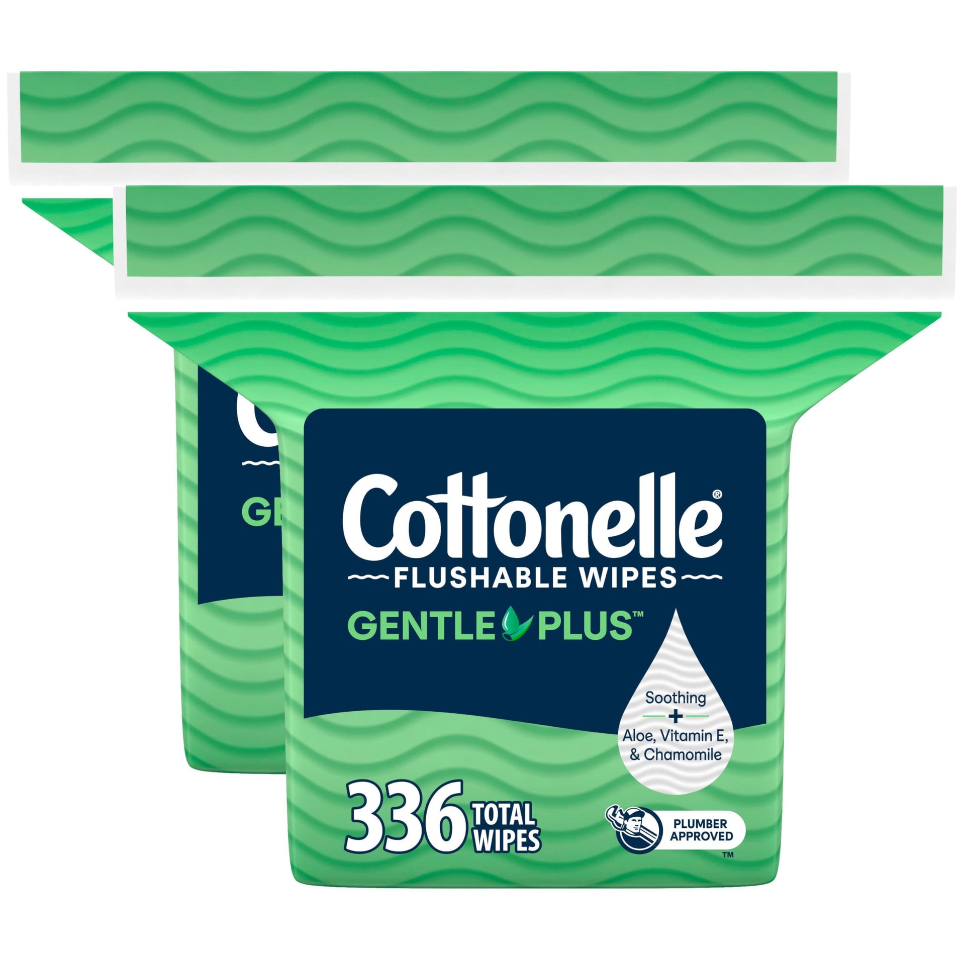 GentlePlus Flushable Wipes (336 Count)