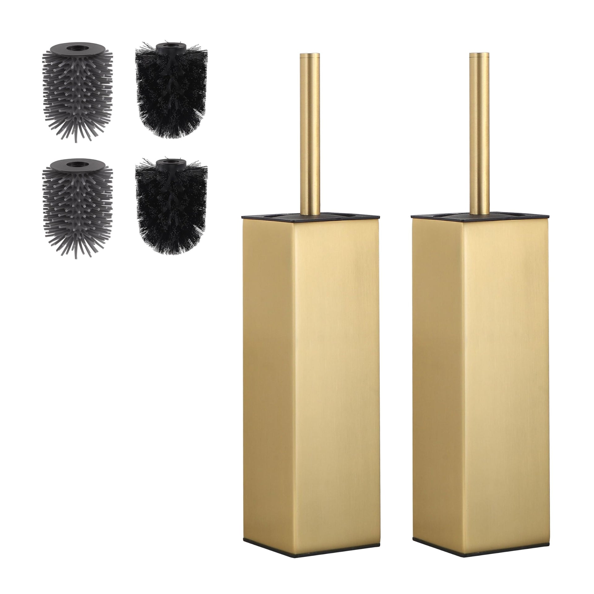 Toilet Brush and Holder 2 Pack (2 Count)