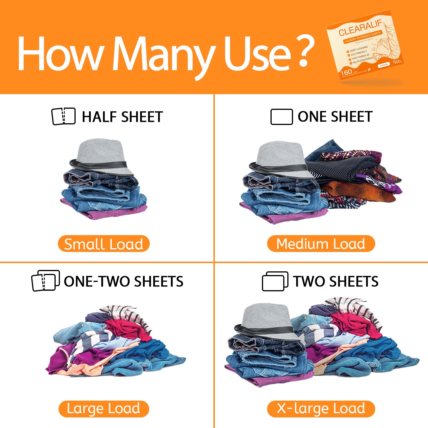 Laundry Detergent Sheets (320 Count)
