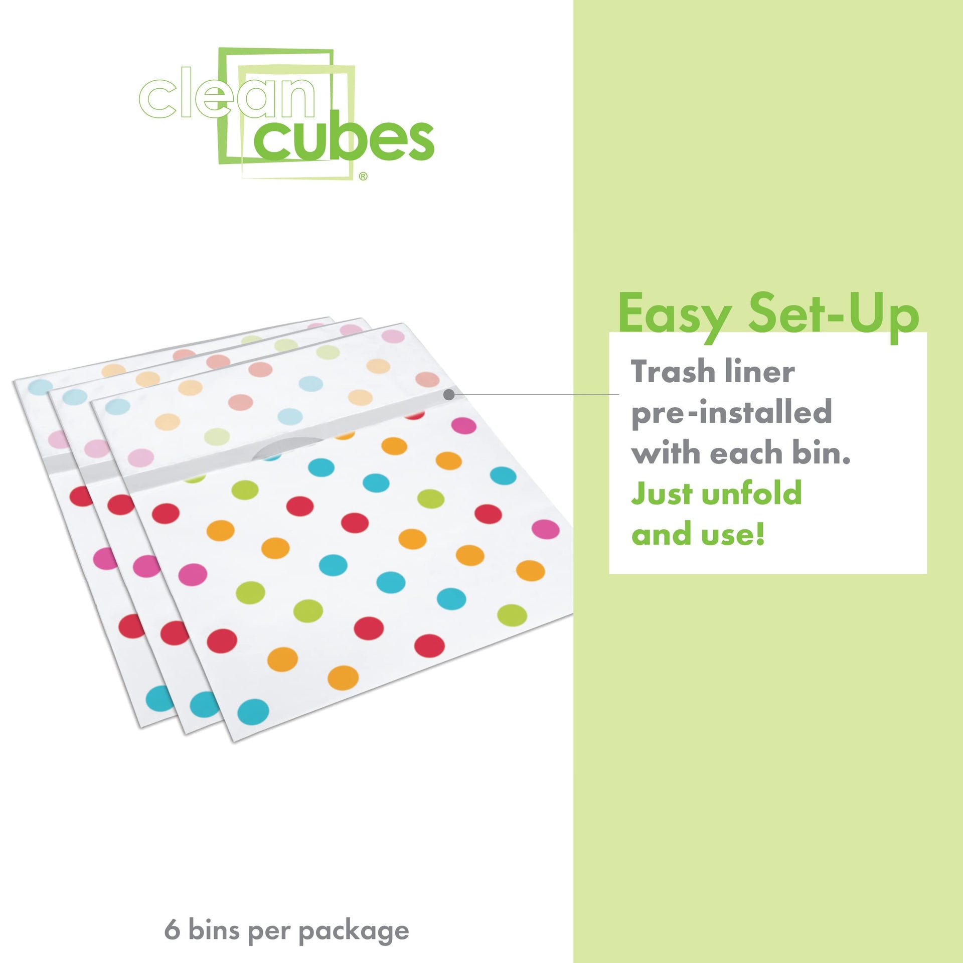 13 Gallon Disposable Pop (6 Count)
