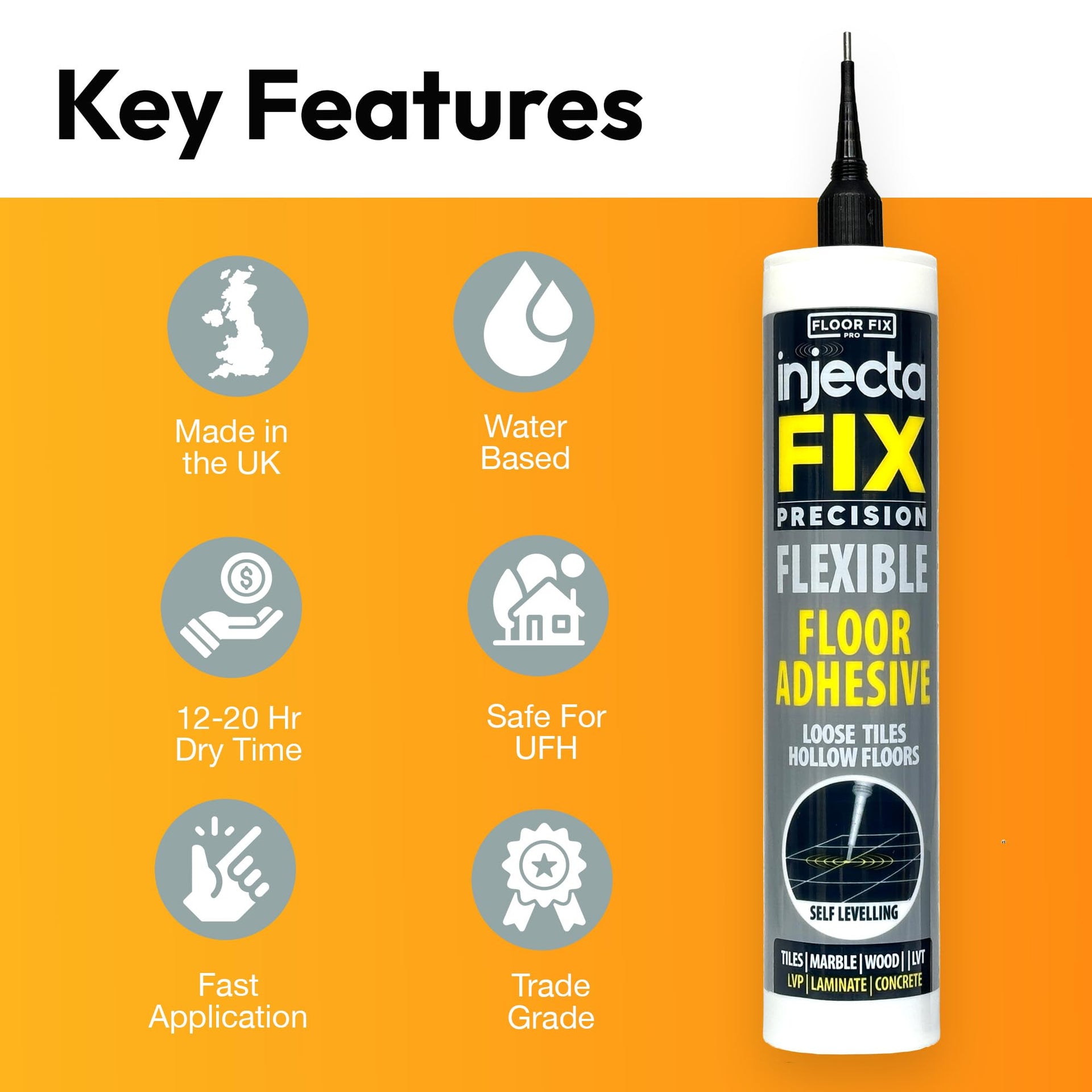 Floor Fix Pro Injectafix Tile Repair Kit (10.1 Fl Oz)