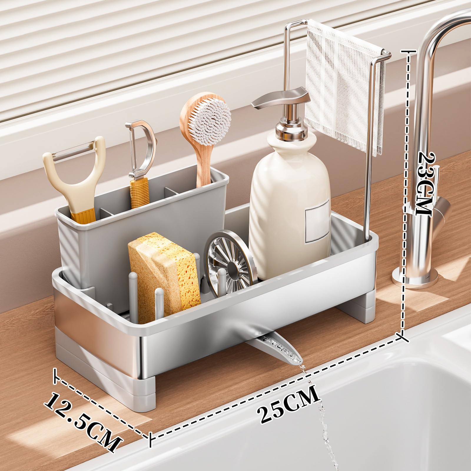 Sponge Holder for Kitchen Sink