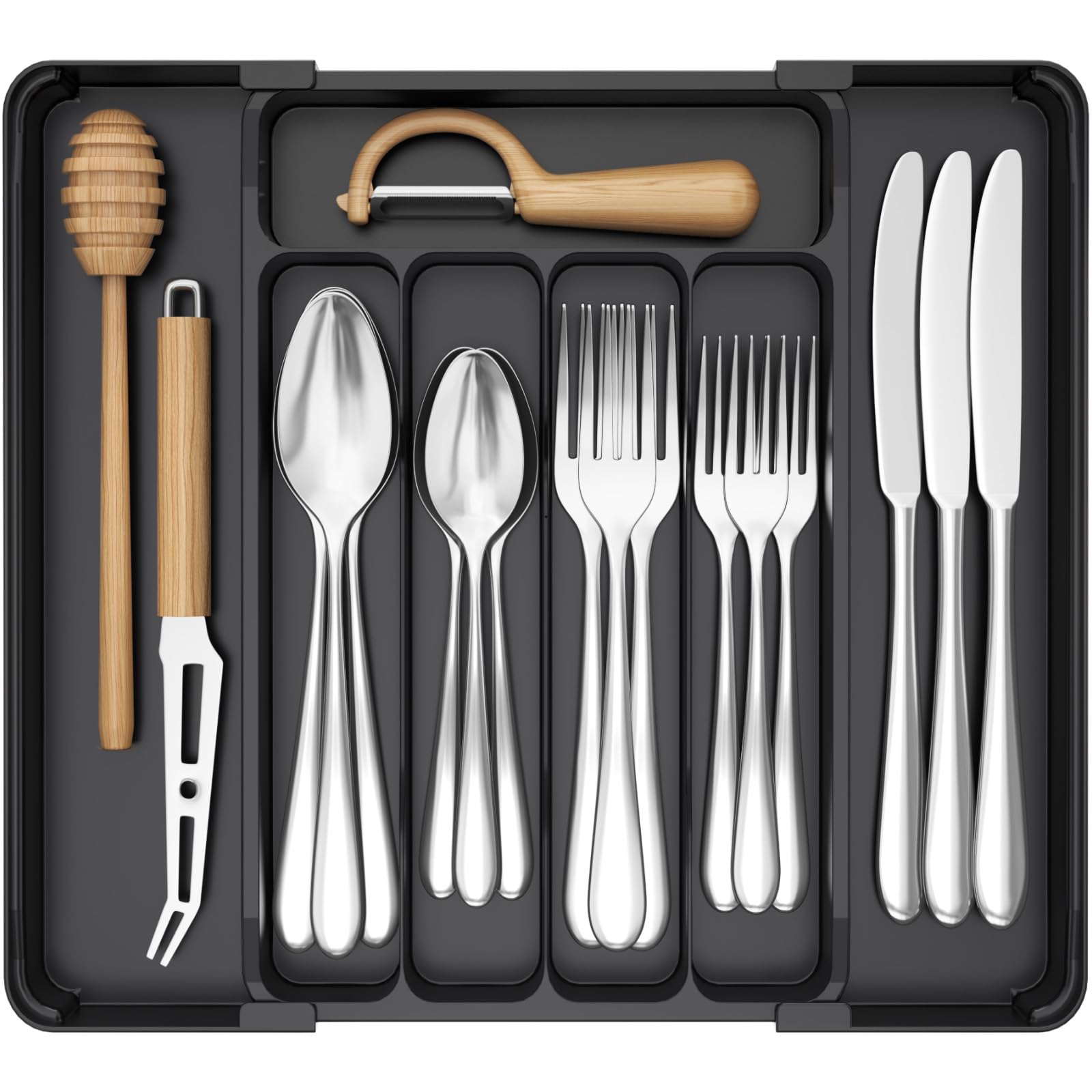 Silverware Organizer for Drawer