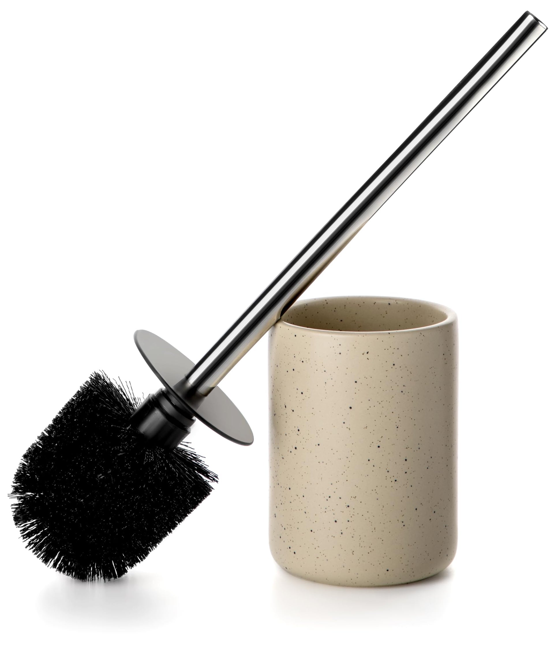 Ceramic Toilet Brush and Holder Set