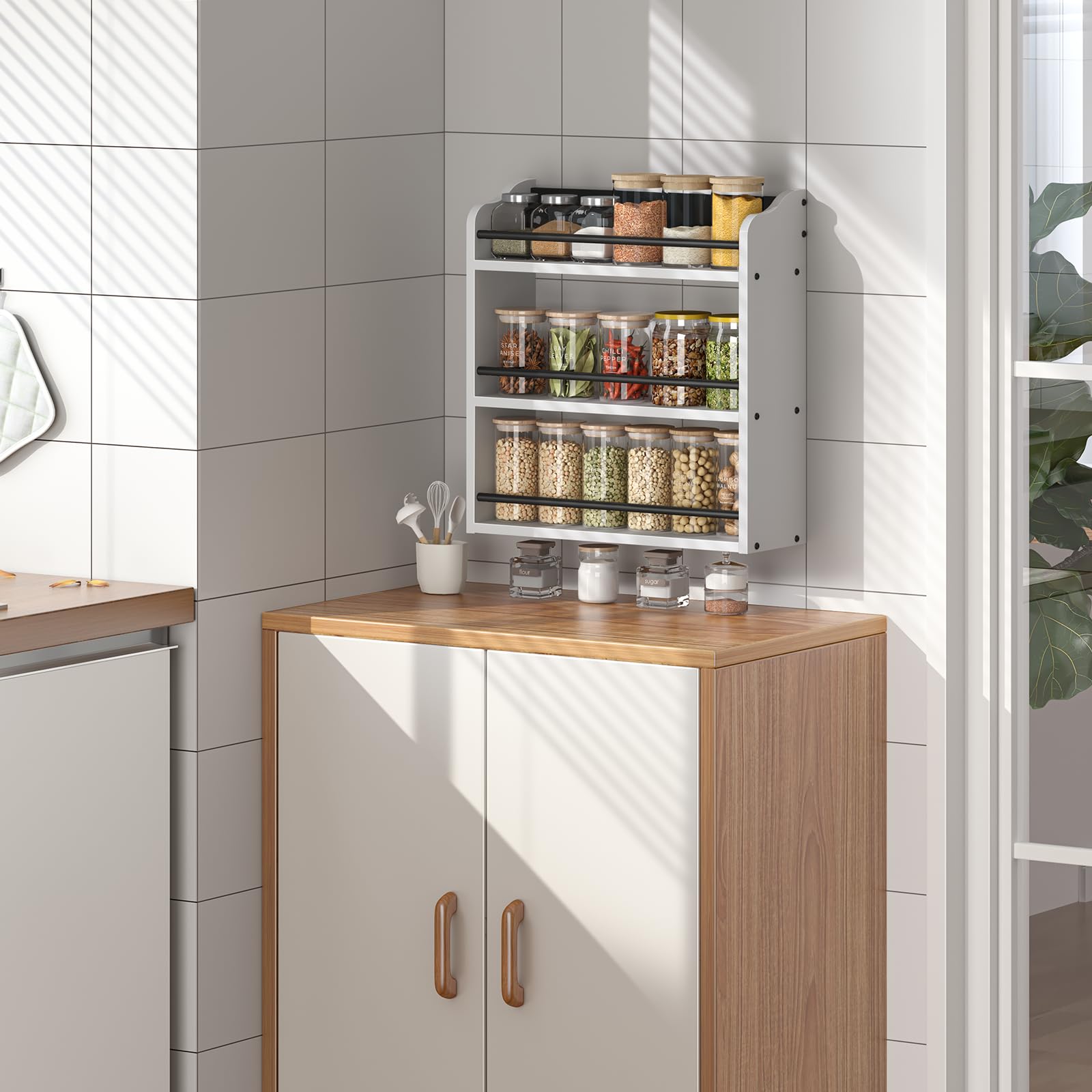 Spice Rack Wall Mount