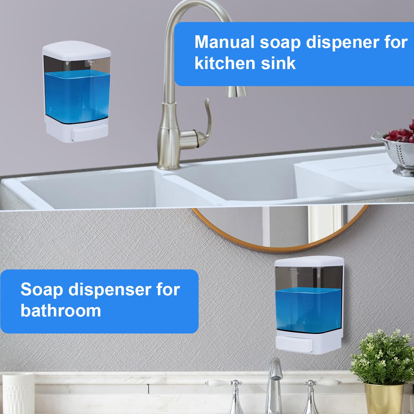Soap Dispenser Wall Mount