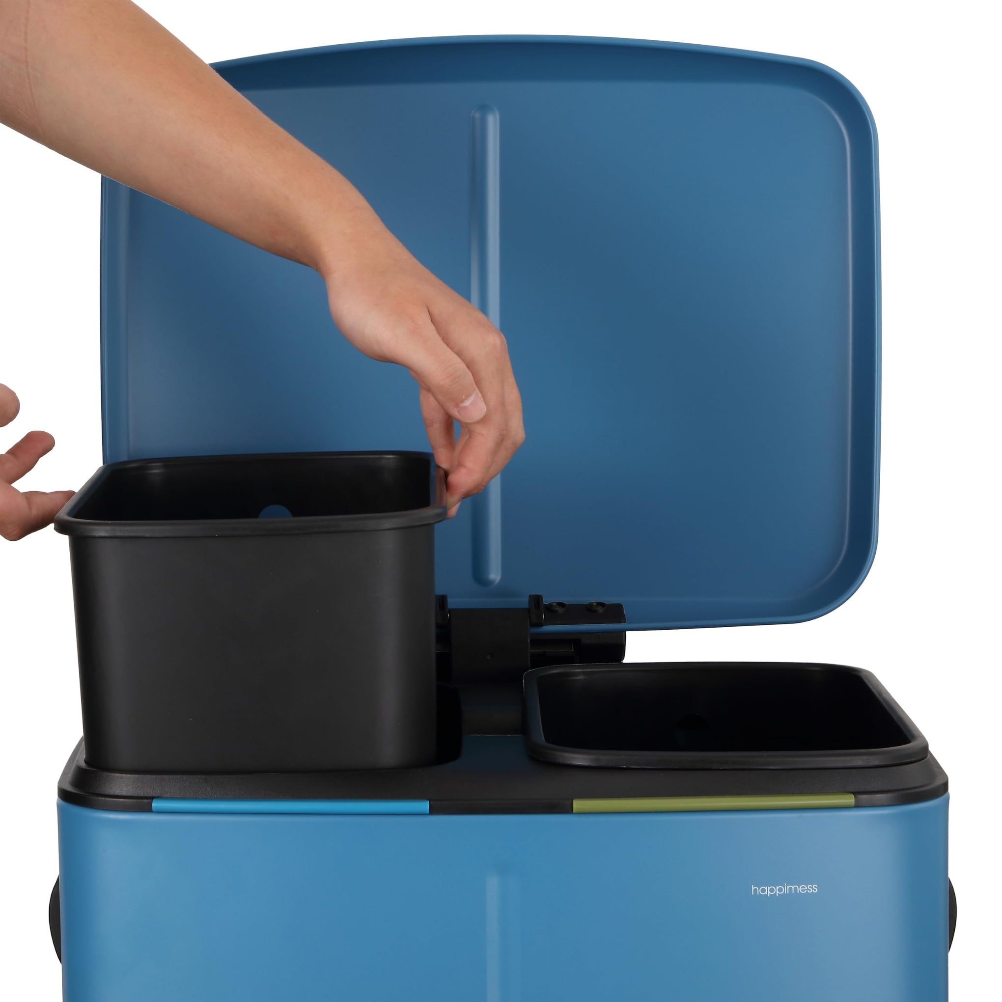 Marco 10.6 Gal Double Bucket Step Trash Can