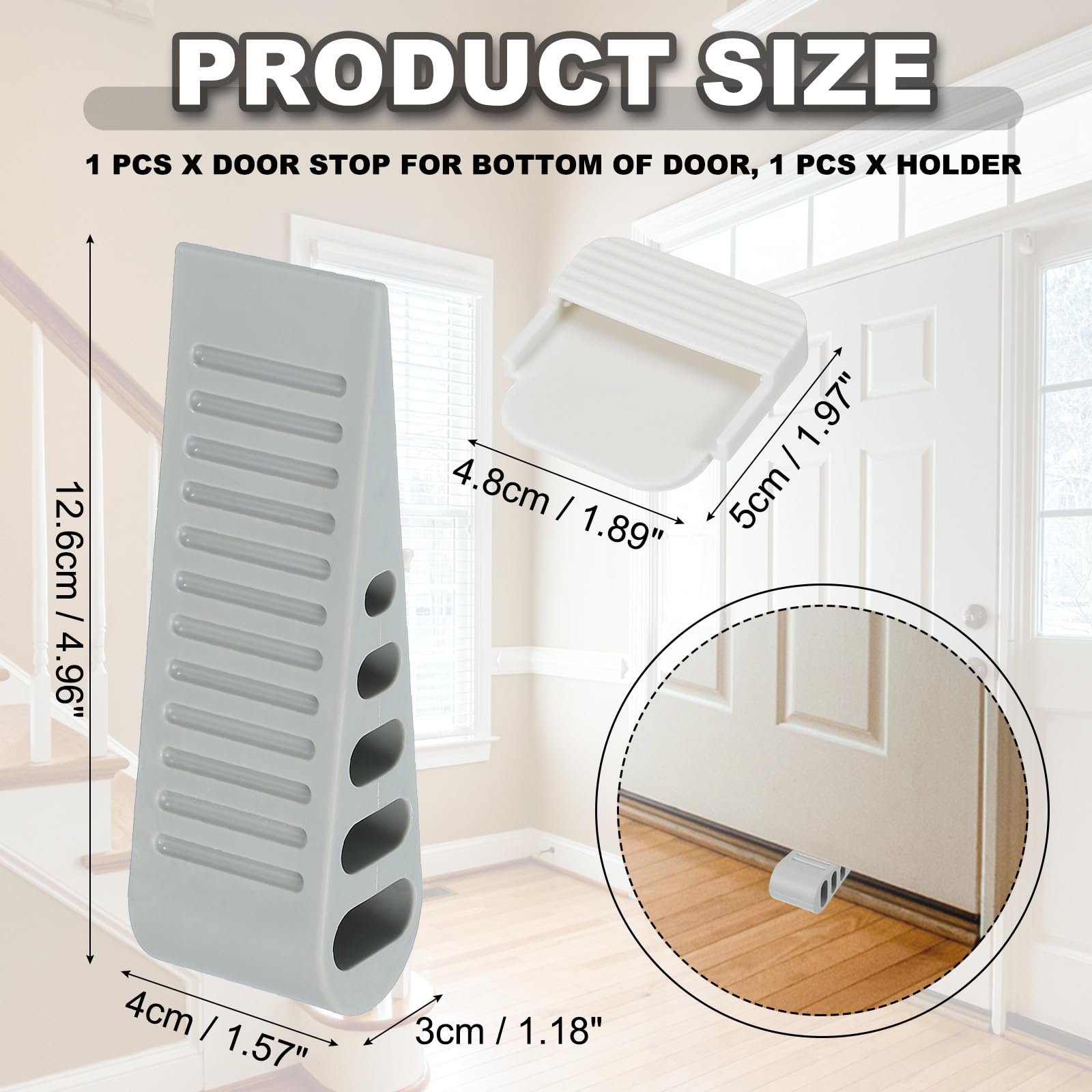 Rubber Door Stoppers for Bottom of Door