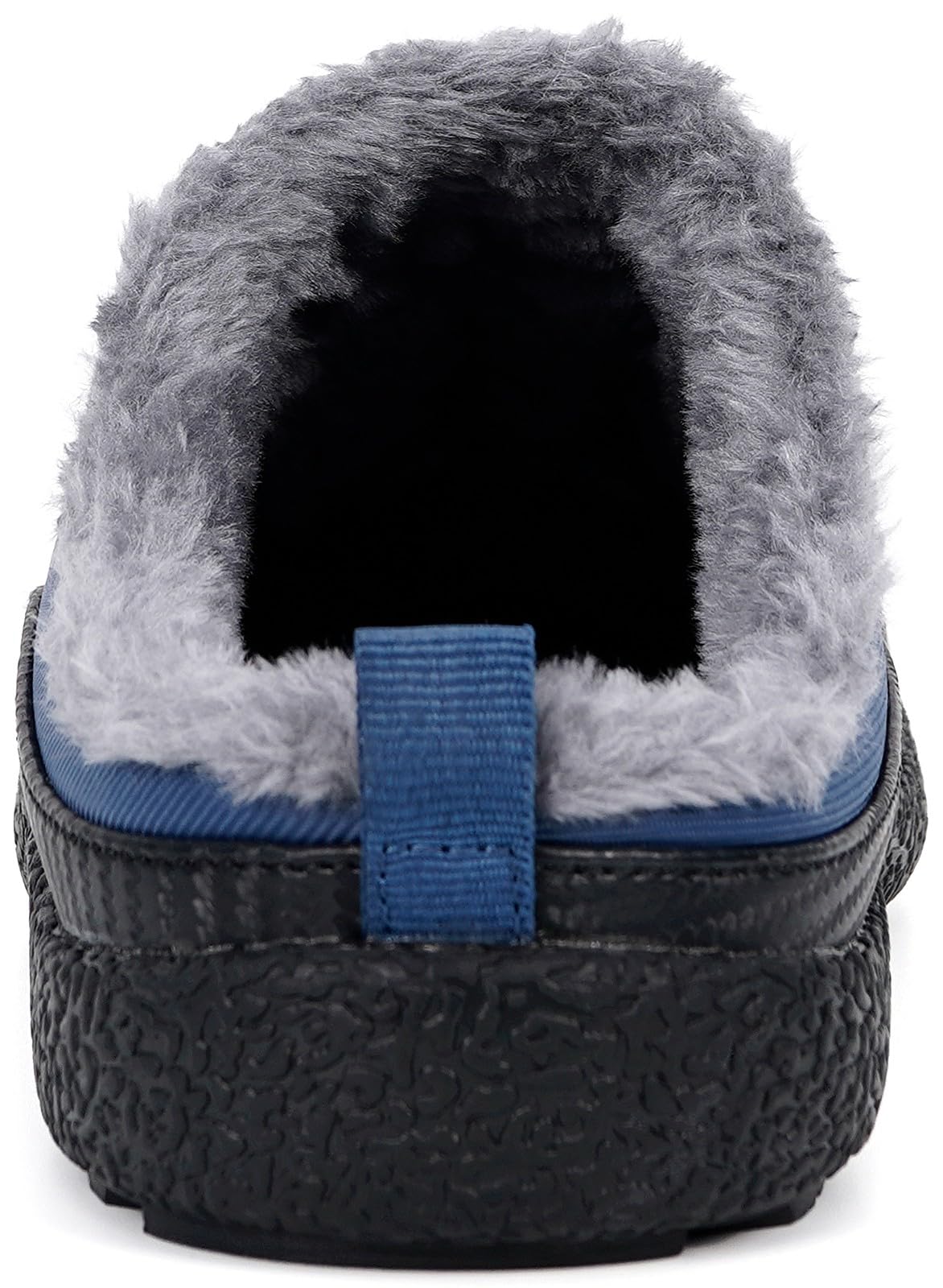 Womens Mens House Slippers Outdoor Winter Shoes Blue