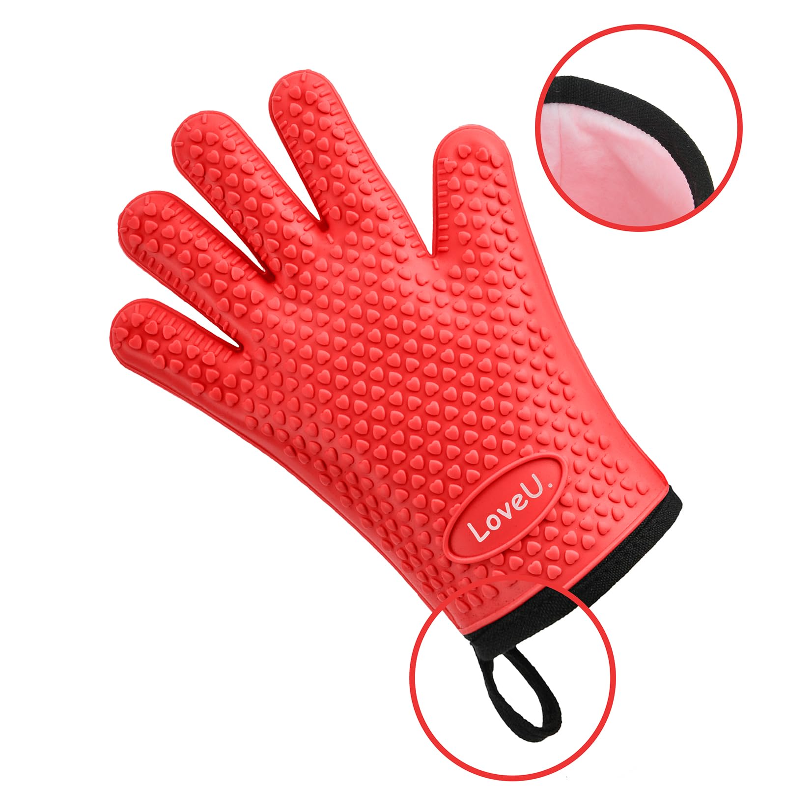Silicone Oven Mitts Gloves