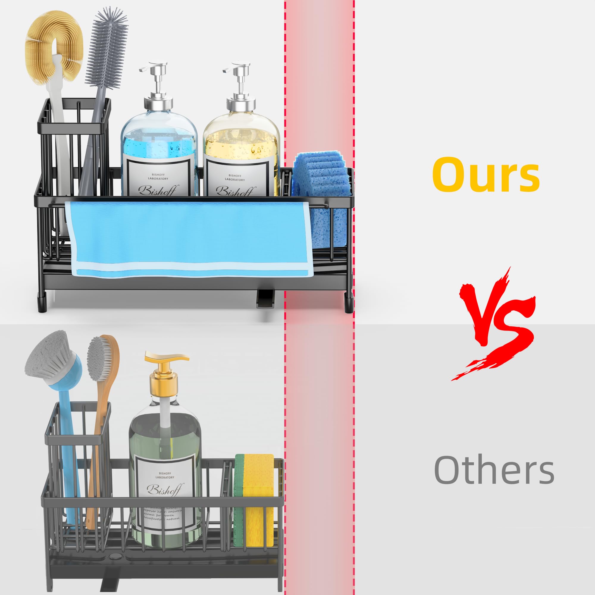 Larger Version Sponge Holder for Kitchen Sink