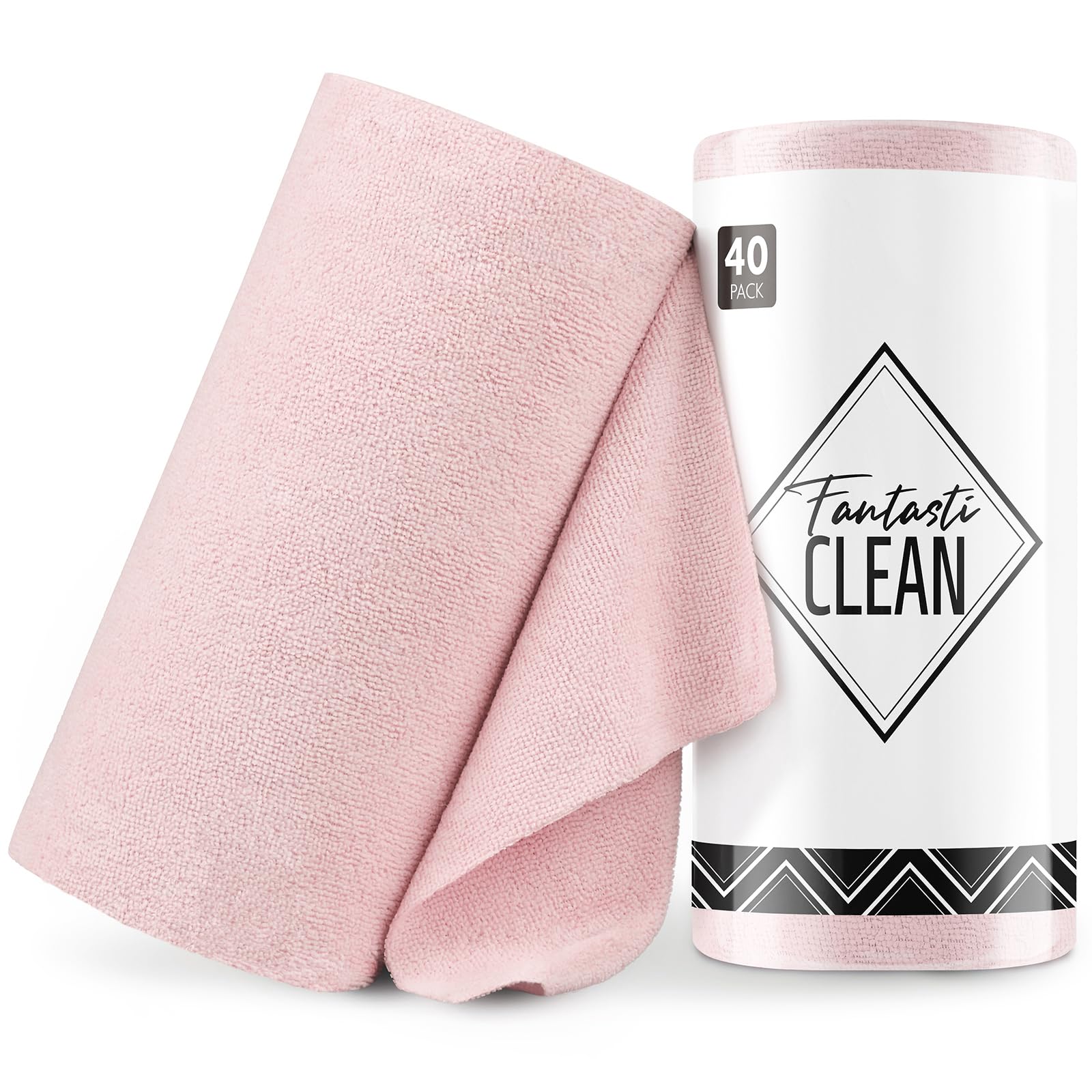 Microfiber Cleaning Cloth Roll (40 Count) - ModHome Supplies