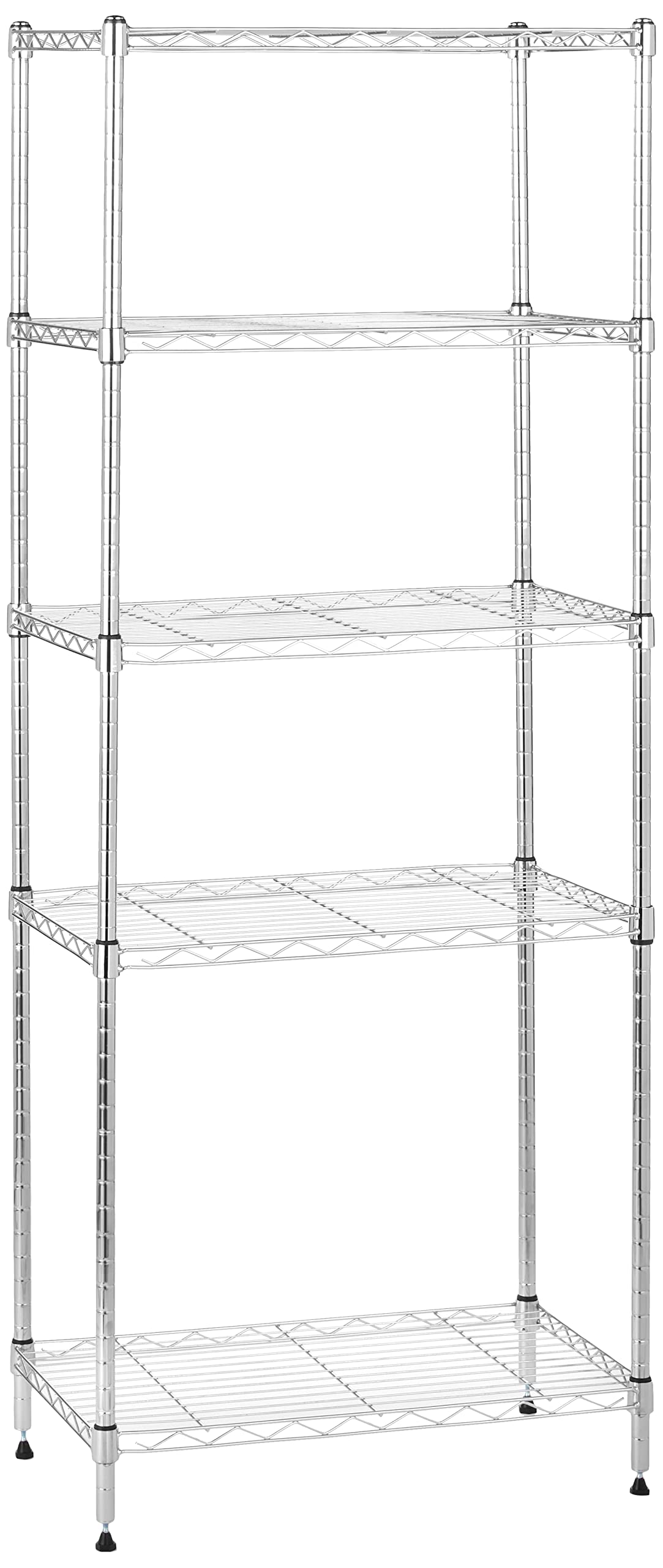 5 Shelf Adjustable Storage Shelving Unit for Garage