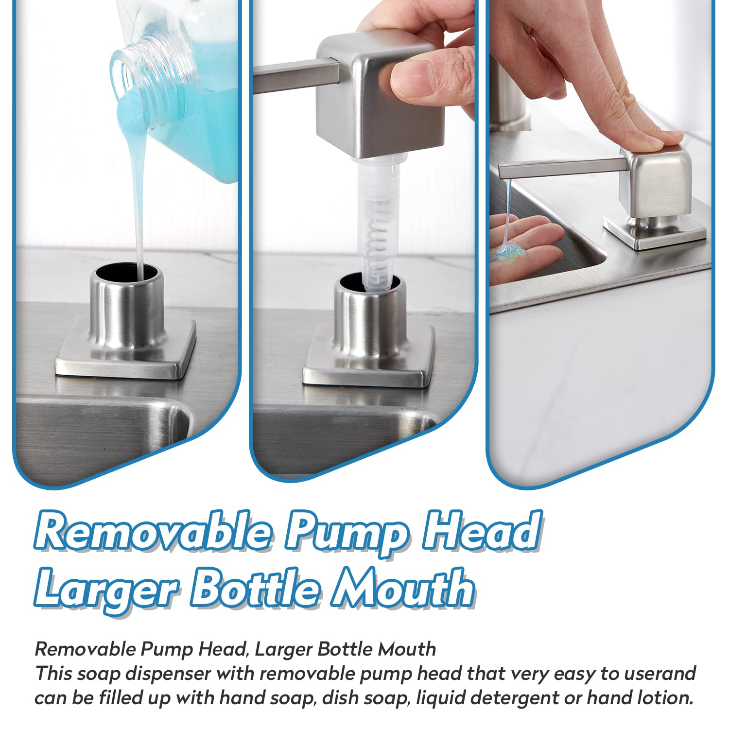 Soap Dispenser for Kitchen Sink