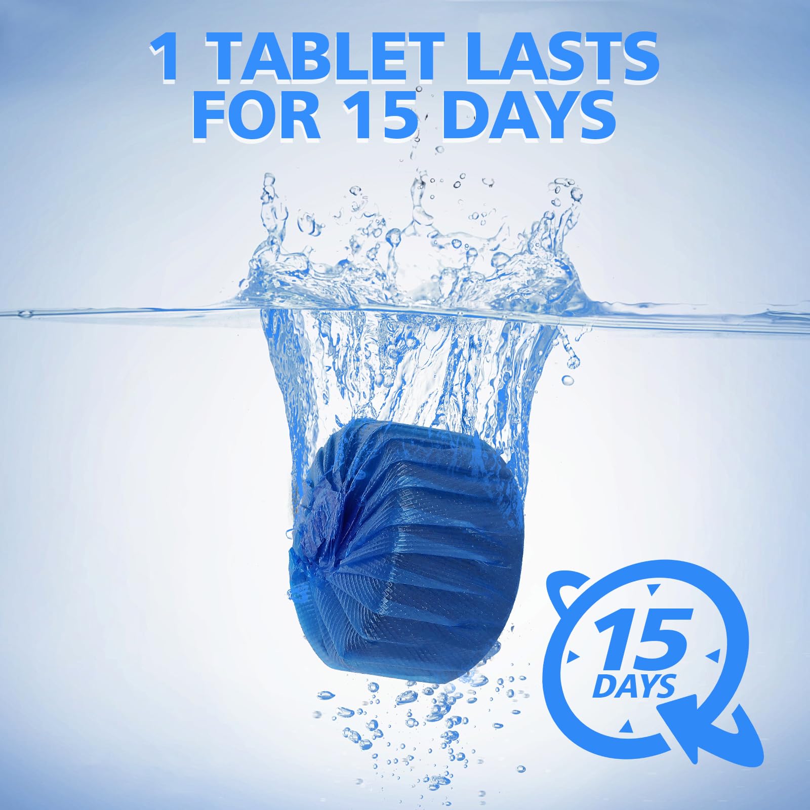 40 Pack Toilet Bowl Cleaner Tablets (40 Count)