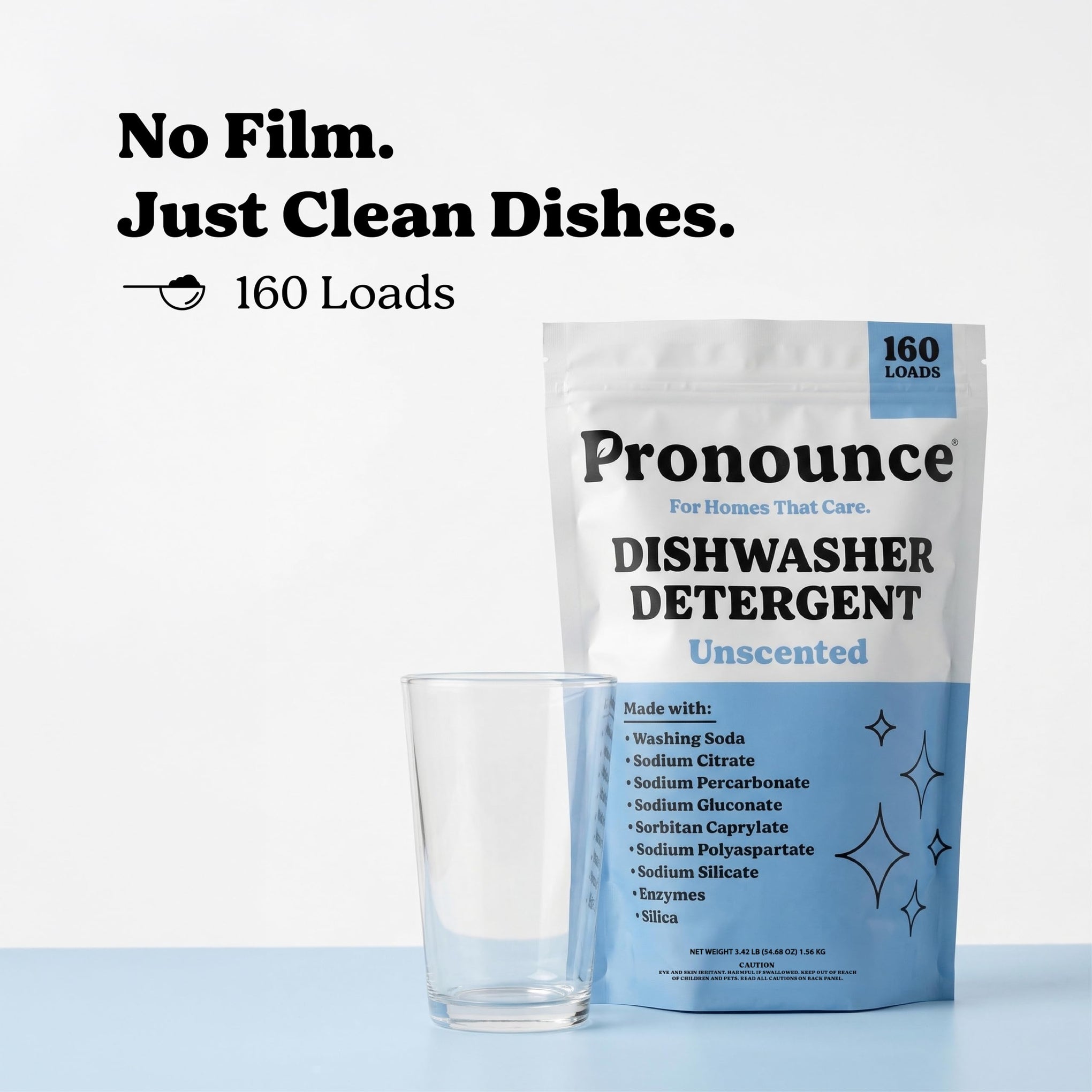 Dishwasher Detergent Powder (54.72 Ounce)