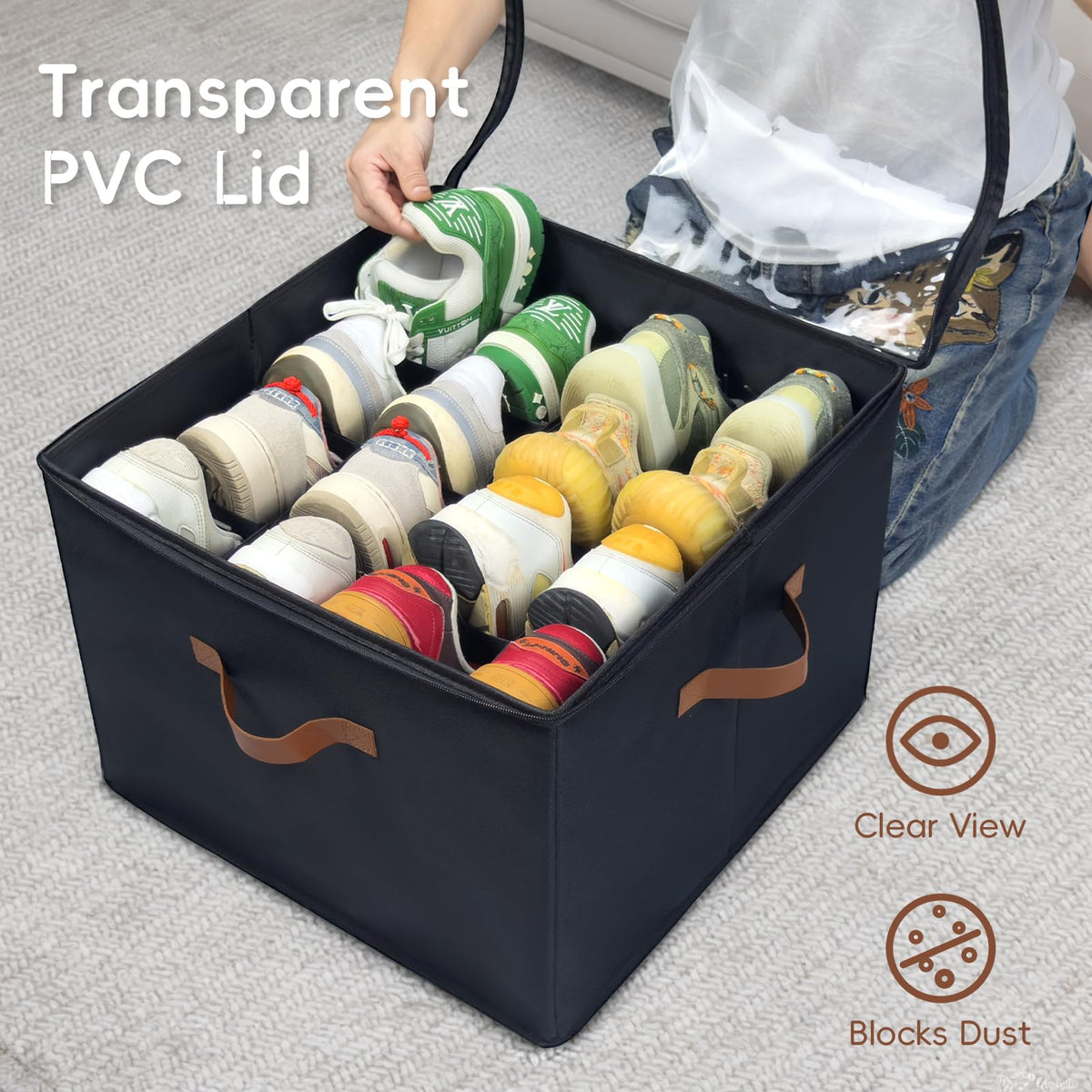 Shoe Organizer Box 2 Pack (2 Count)