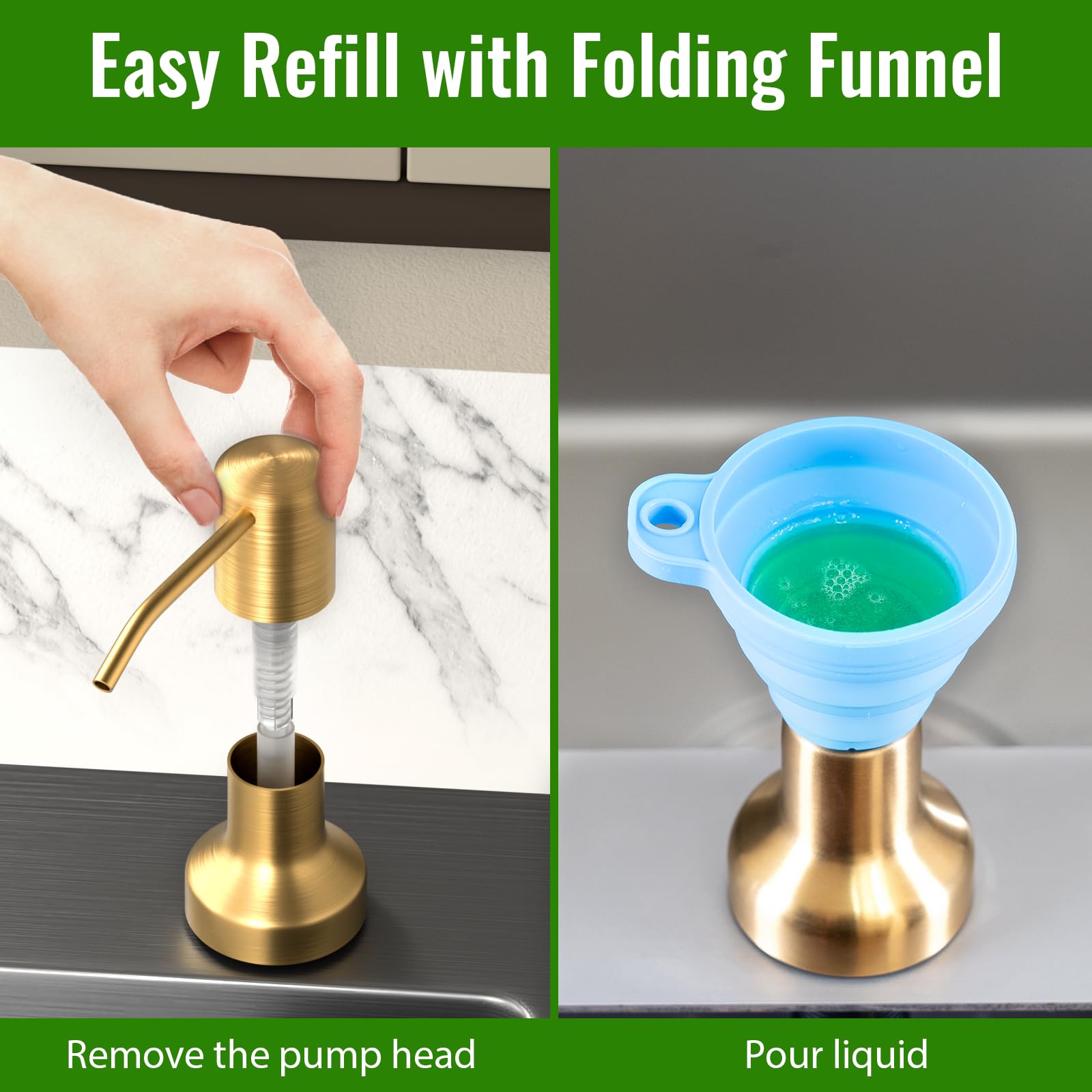Soap Dispenser for Kitchen Sink