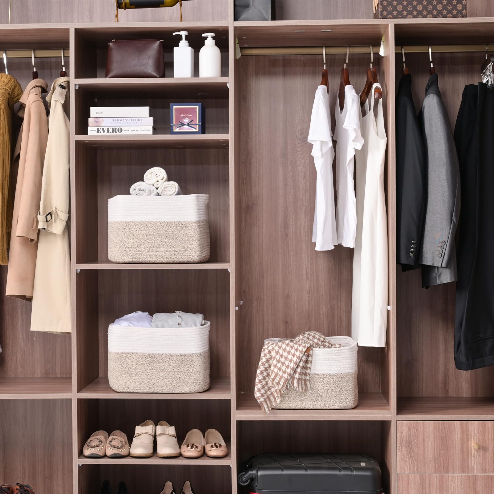 Storage Baskets for Organizing (3 Count)