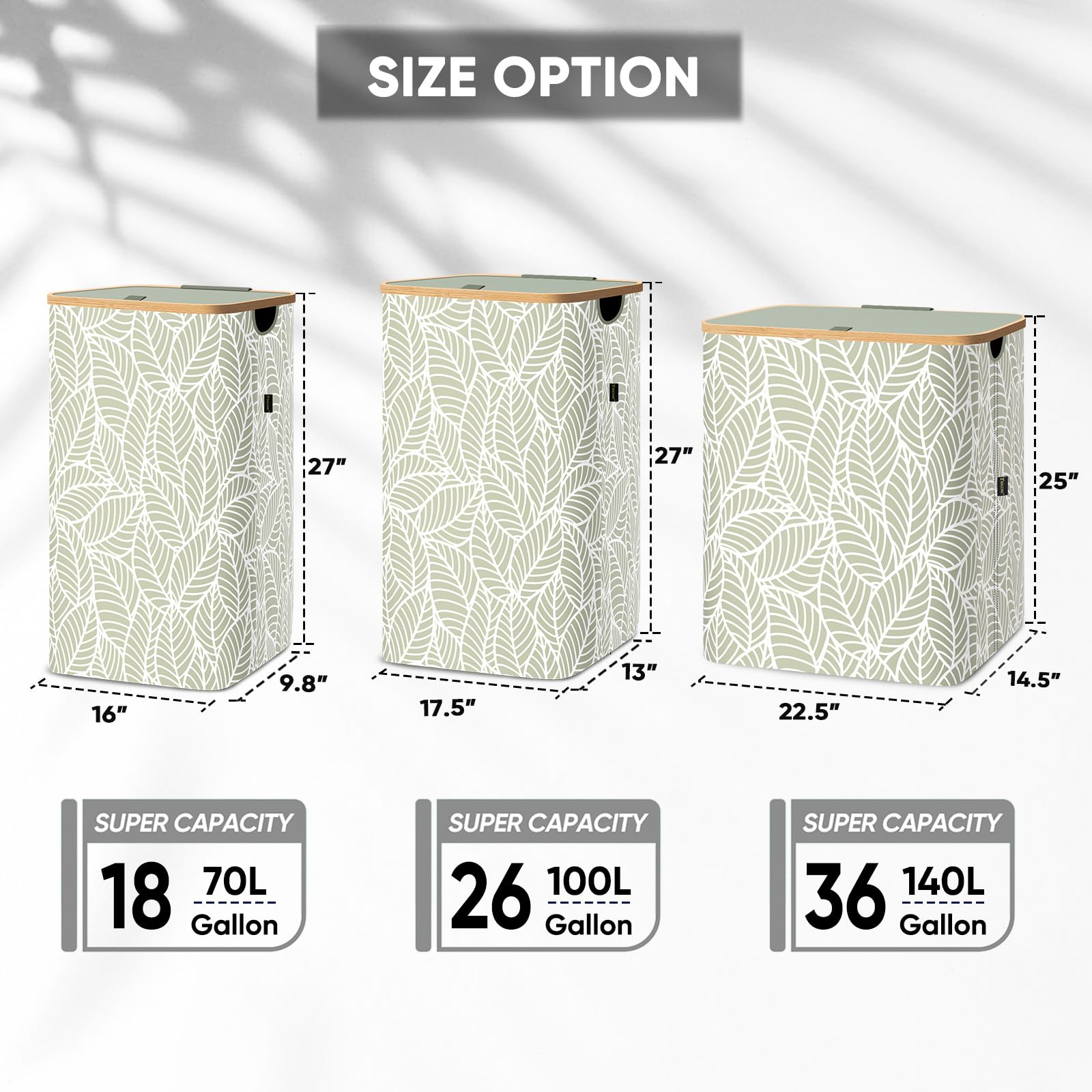 Laundry Hamper with Lid