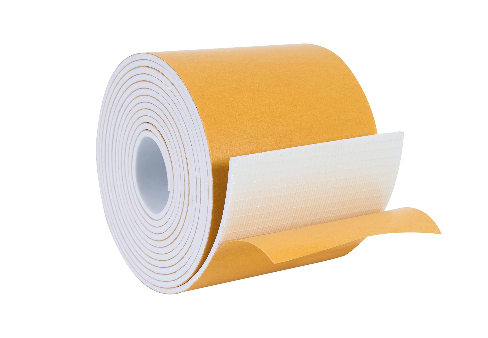High Density Foam Weather Stripping Door Seal Strip Insulation Tape Roll for Insulating Door Frame (10 Foot)