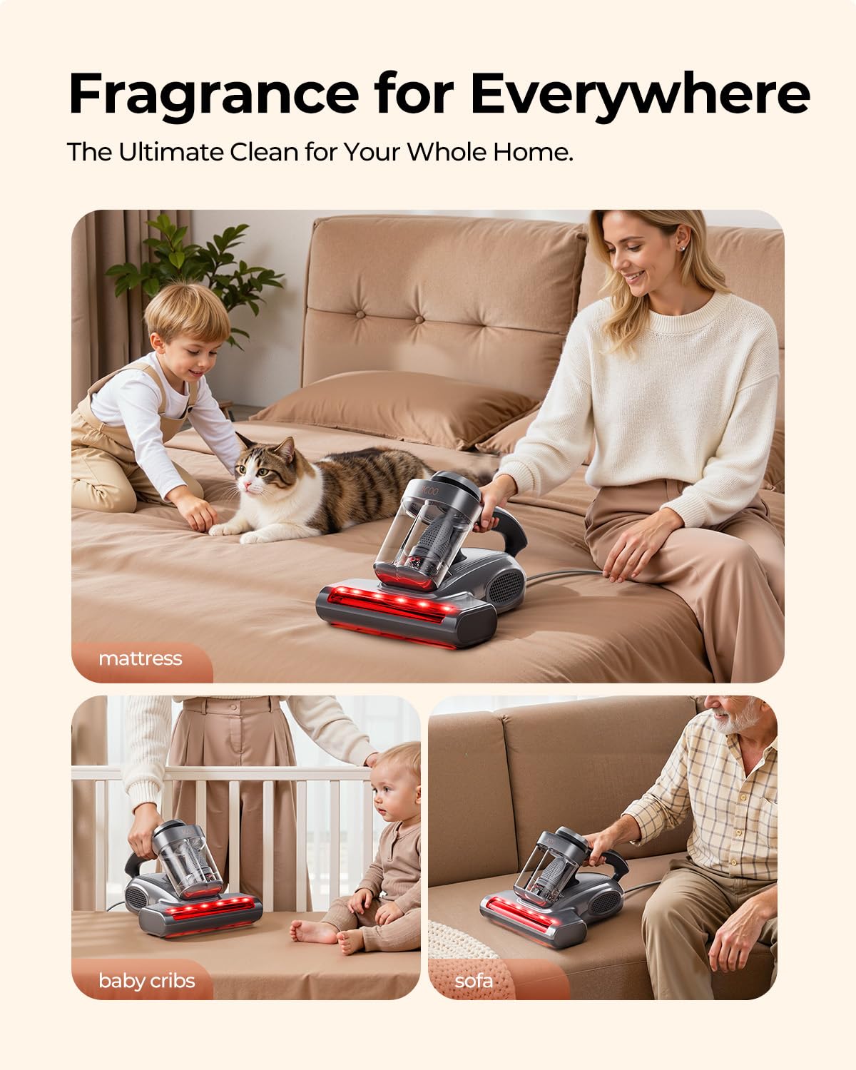 J300 Pro Mattress Vacuum Cleaner