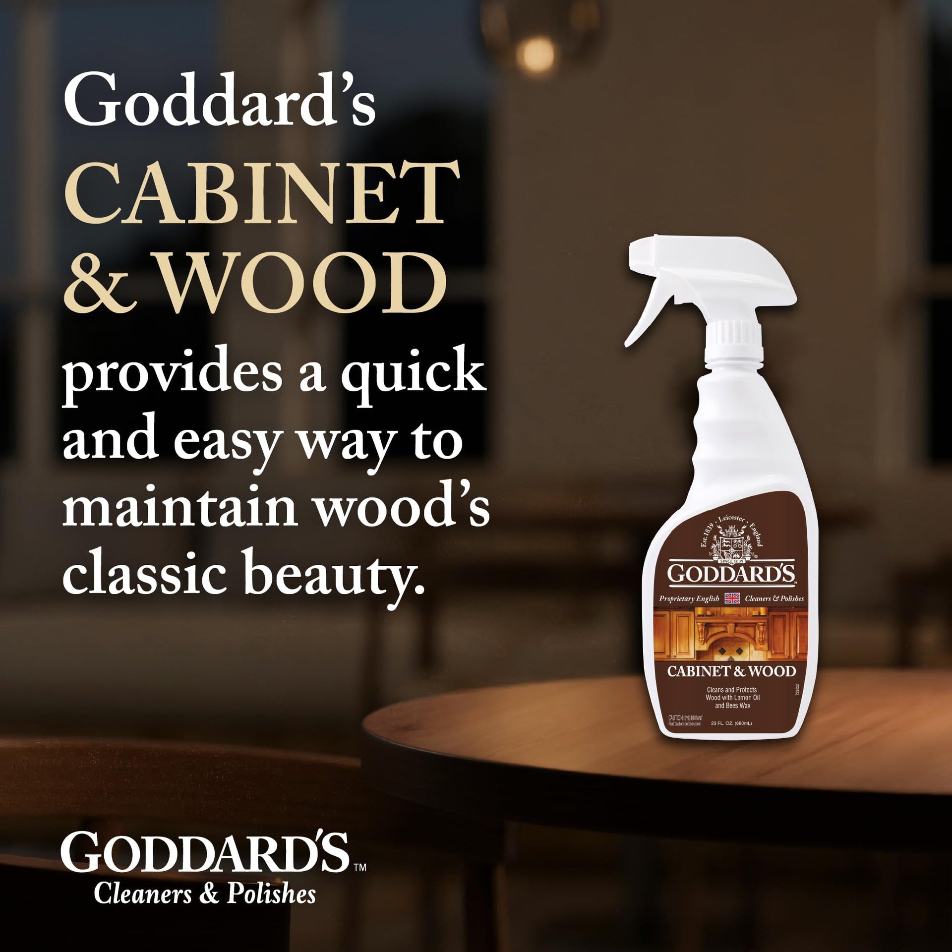 Cabinet & Wood Cleaning Spray (23 Ounce)