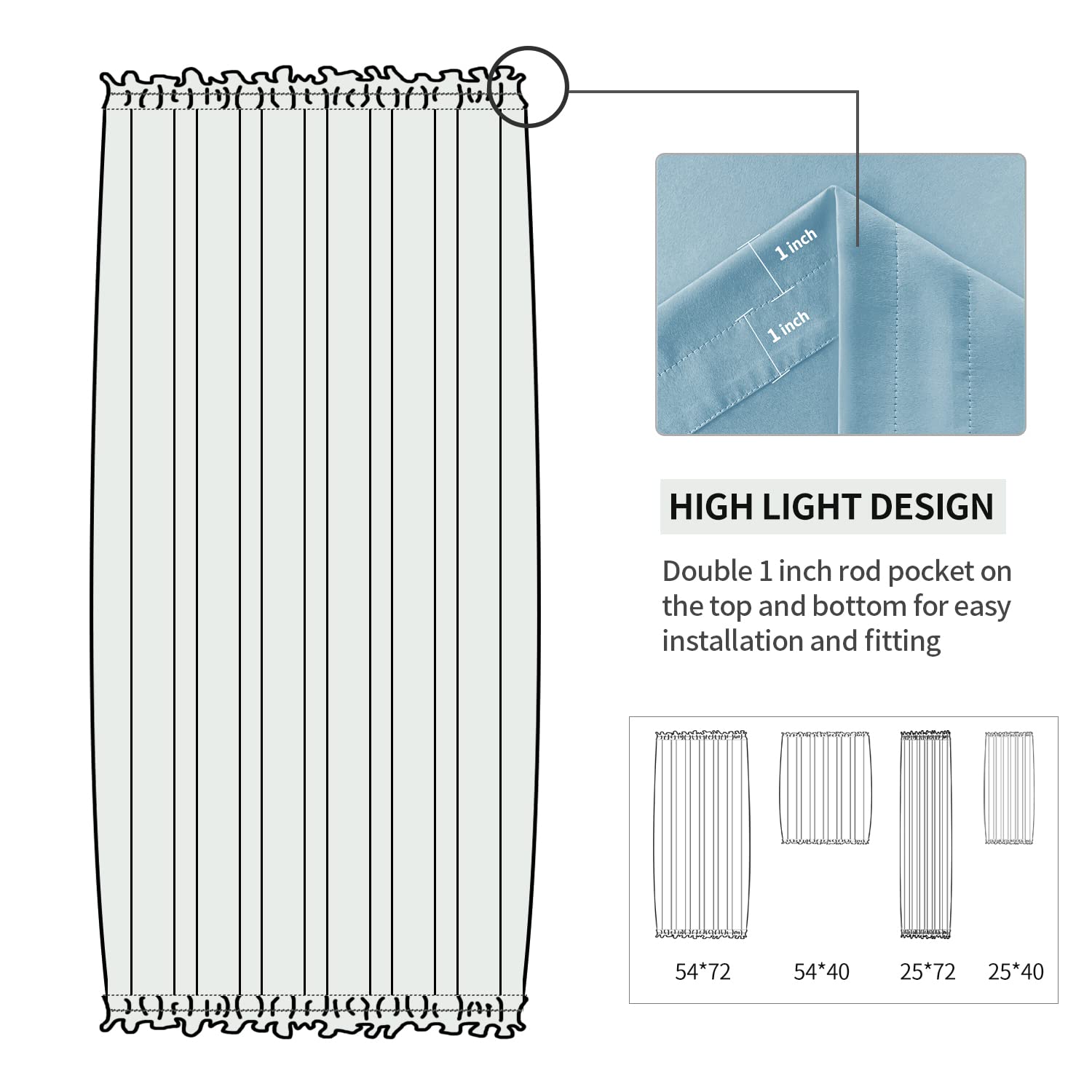 French Door Curtains
