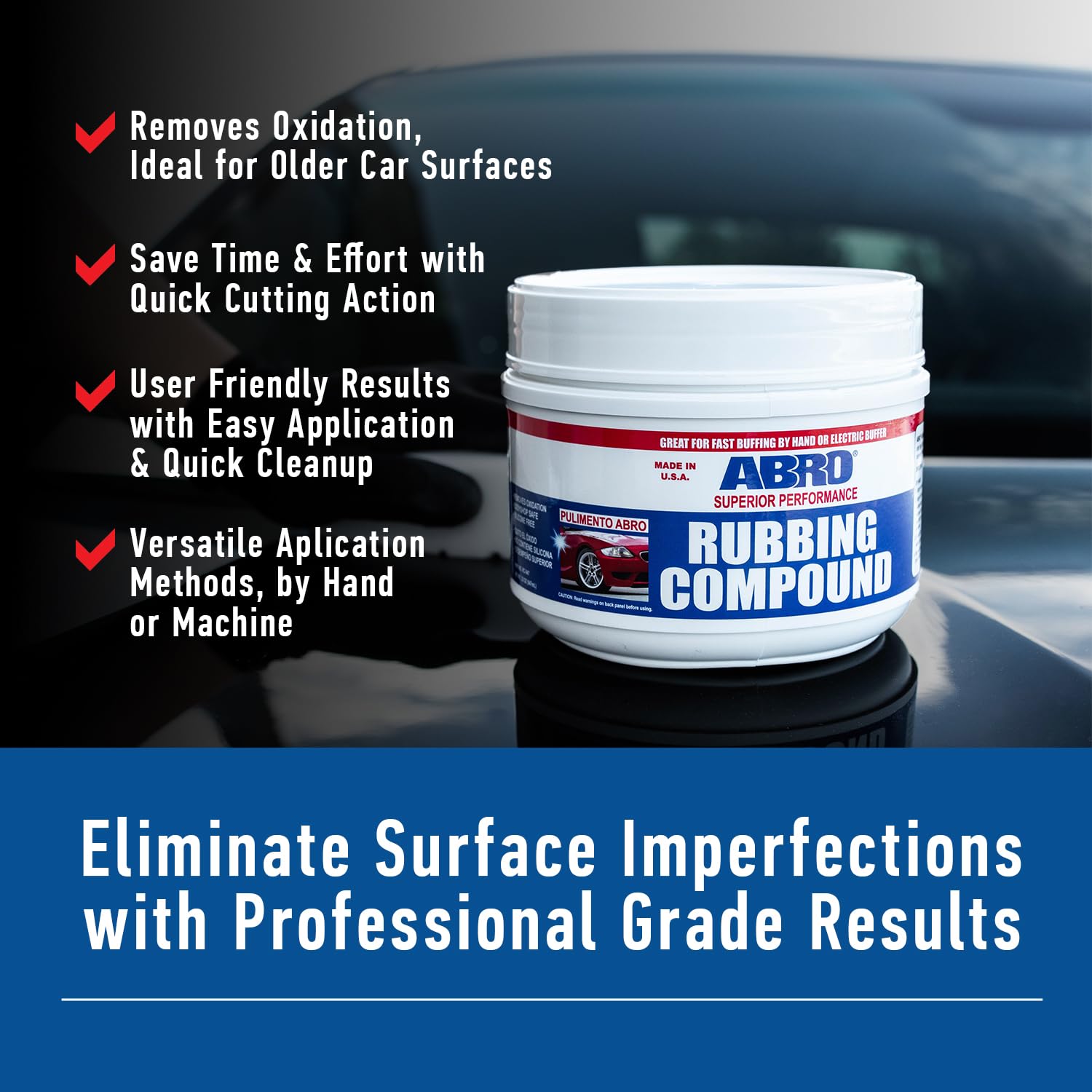 Superior Performance Rubbing Compound (32 Ounce)