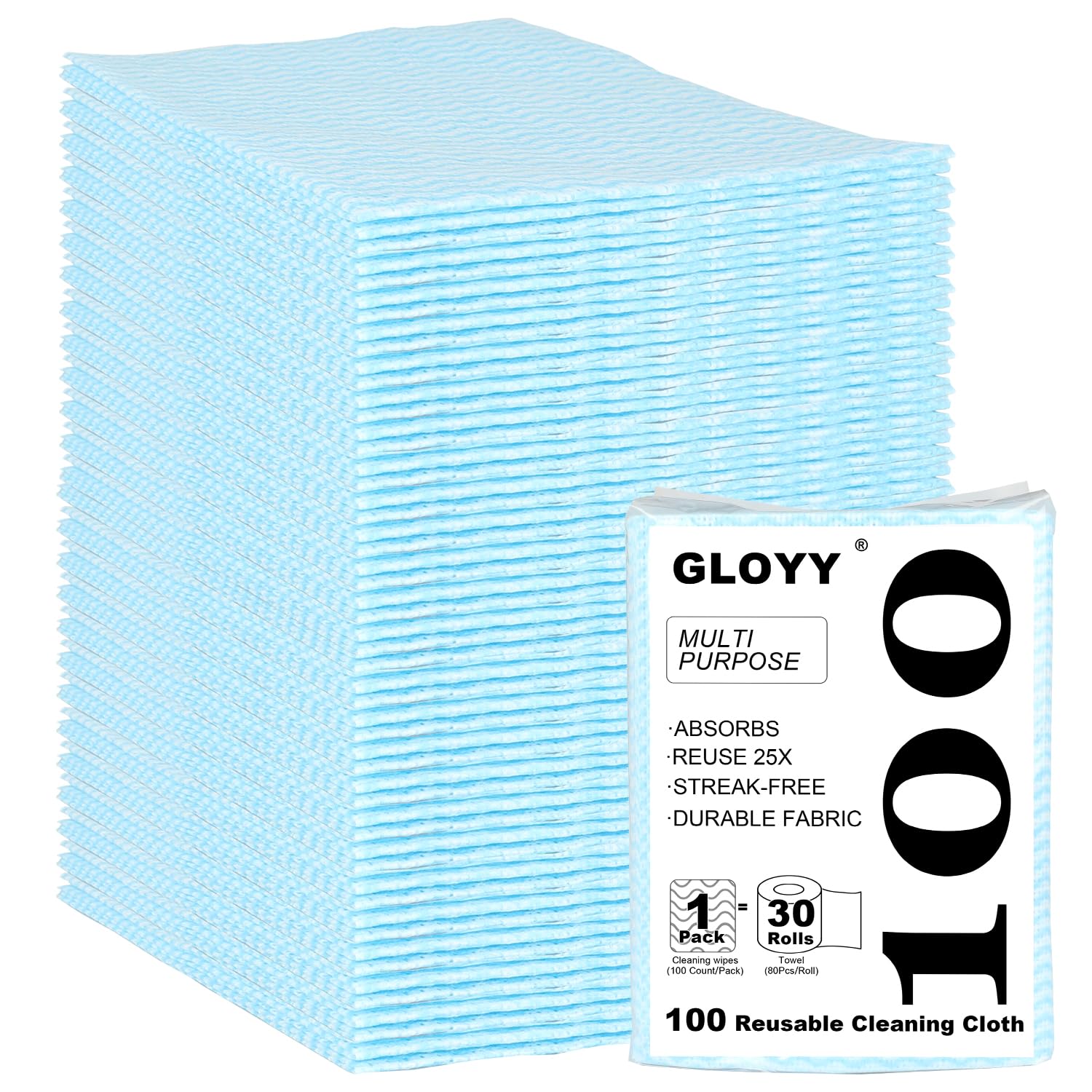 Disposable Dish Cloth and Cleaning Handi Wipes (100 Count) - ModHome Supplies