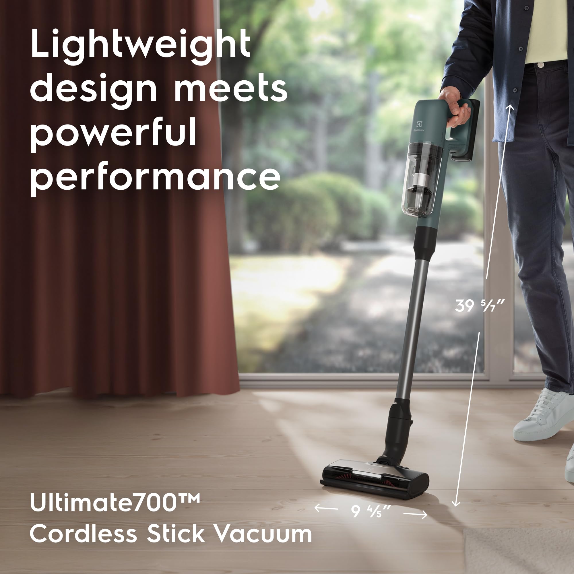 Ultimate700 Cordless Stick Vacuum with PowerPro Bristle Nozzle and High Suction Power