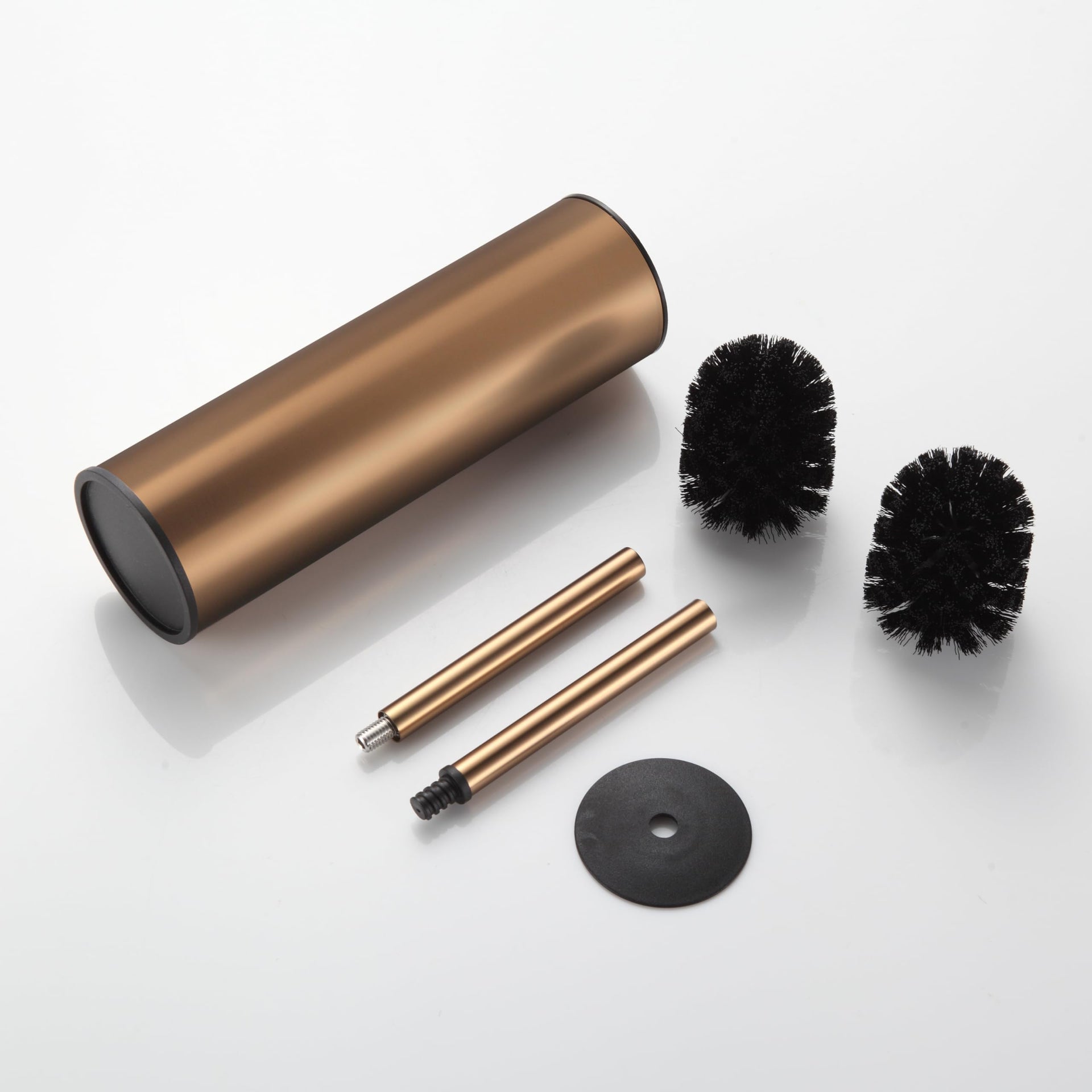 Rose Gold Toilet Brush and Holder