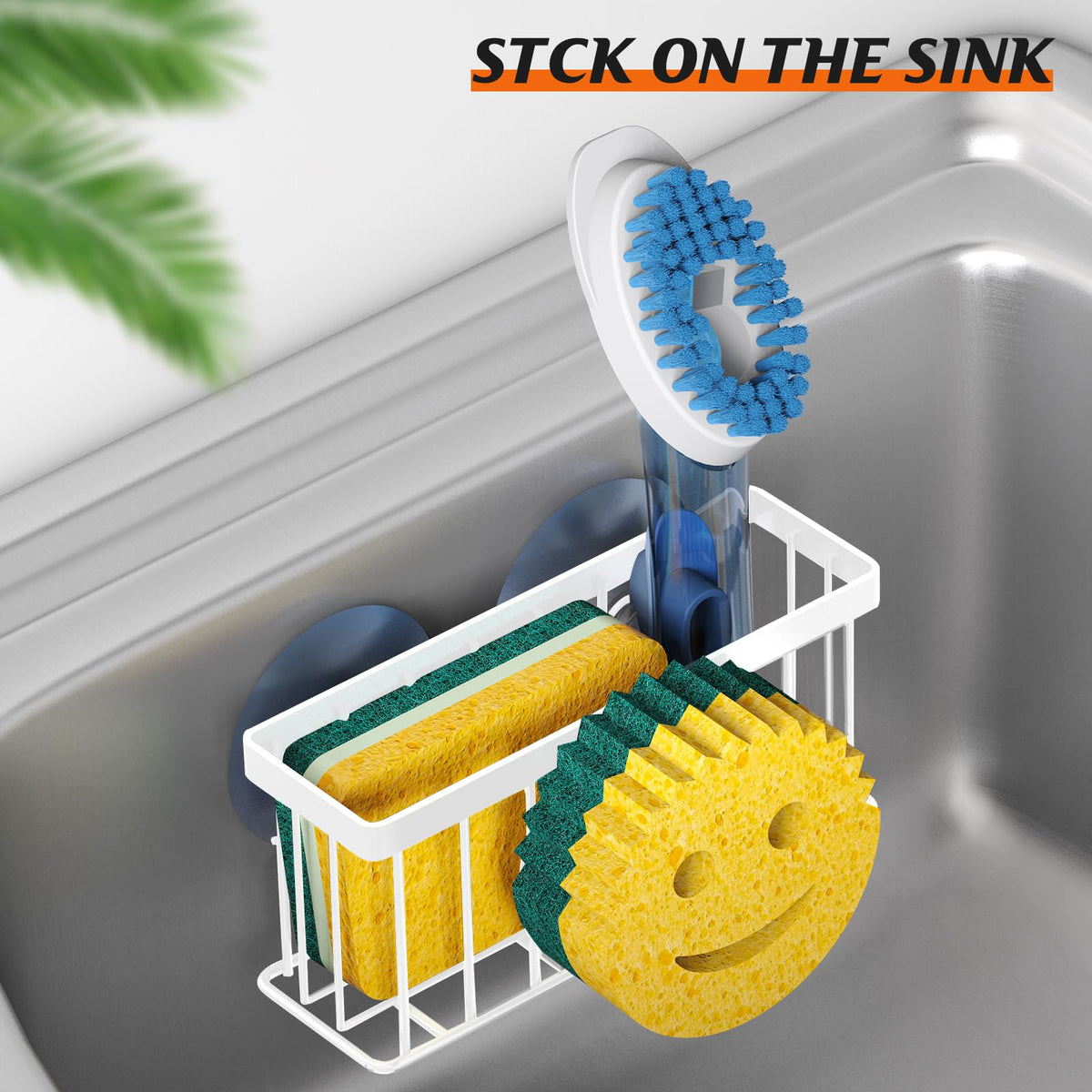 Sponge Holder Smiley Face