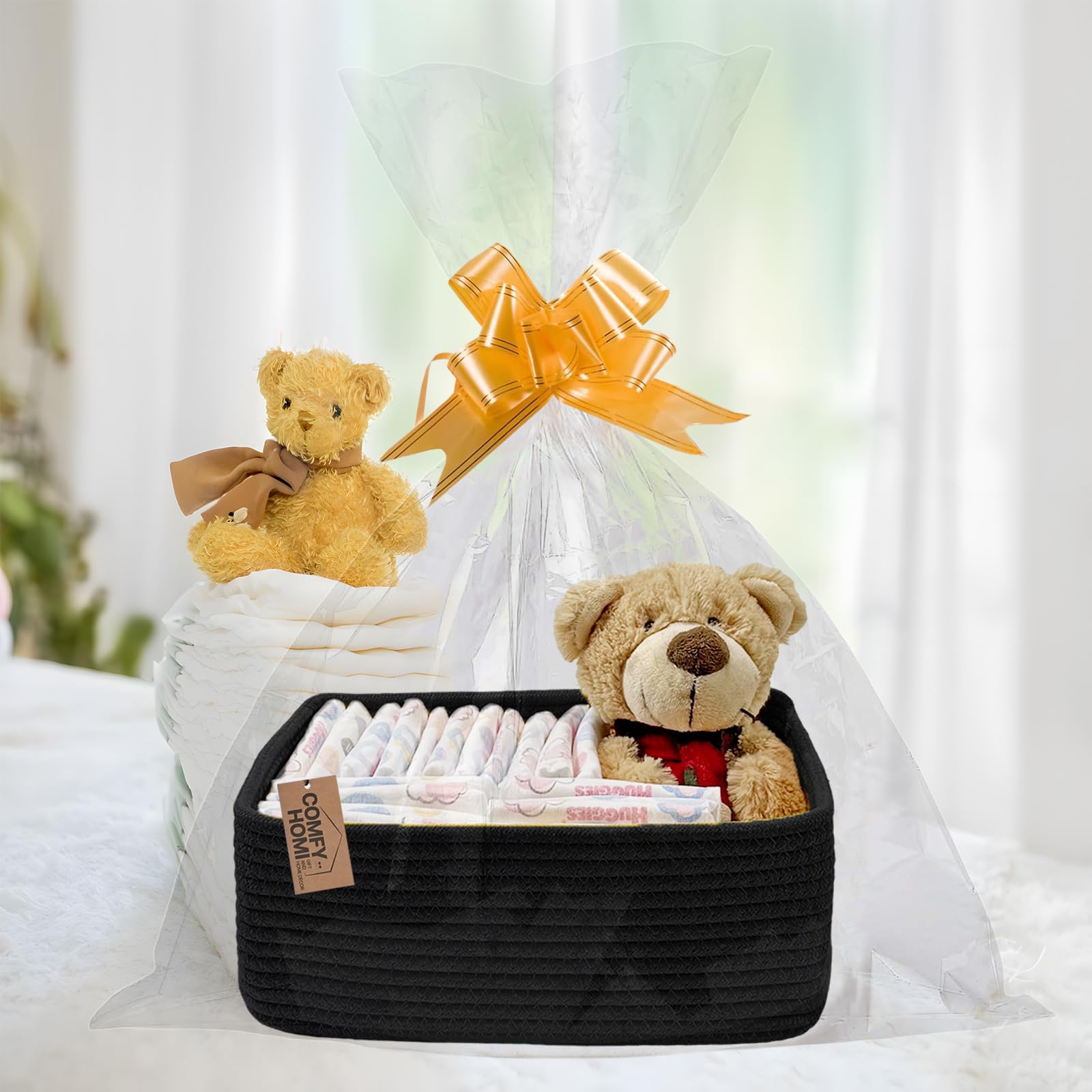 COMFY HOMI 11.5"x7.5"x4.7" Storage Baskets for Organizing (3 Count)