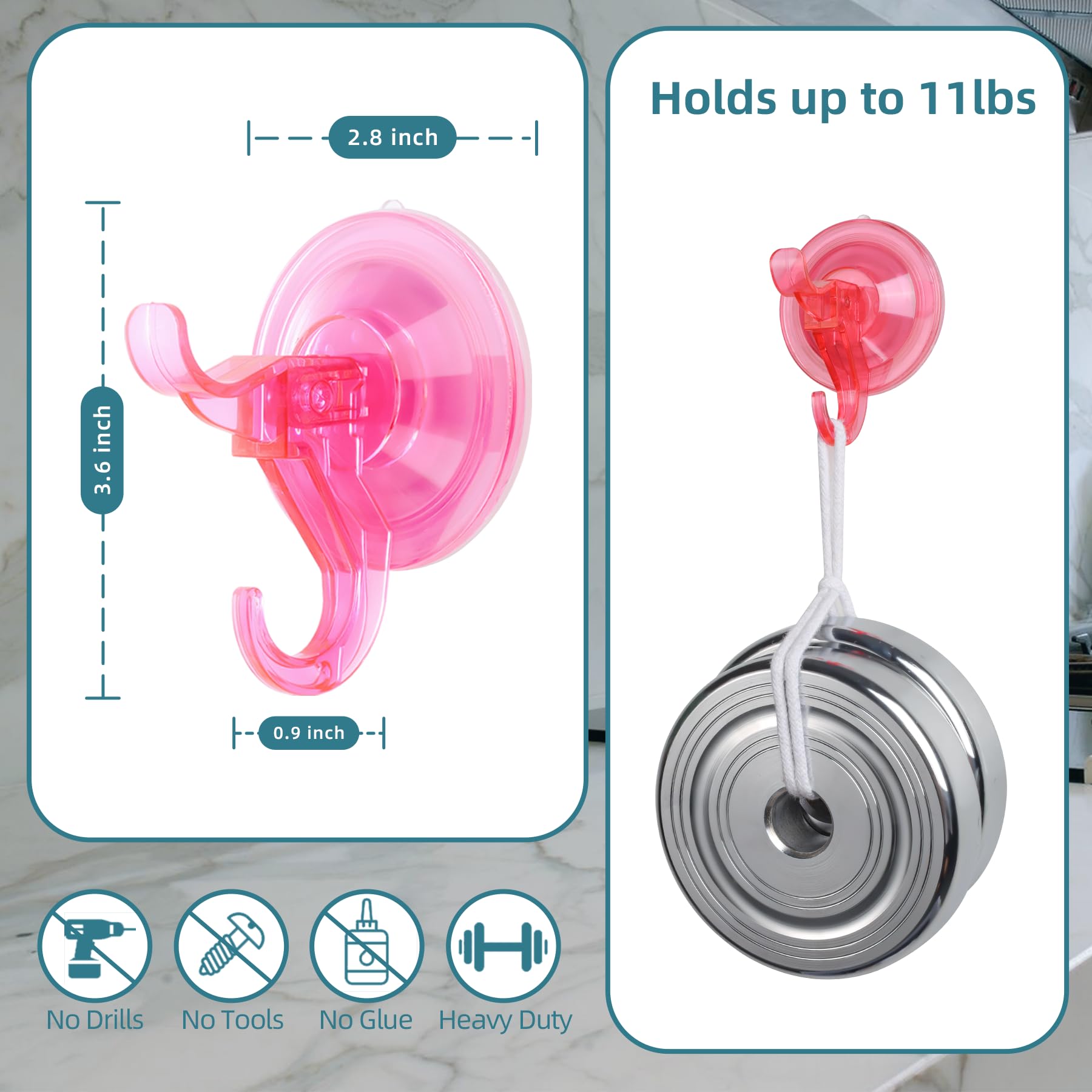 Suction Cup Hooks (10 Count)