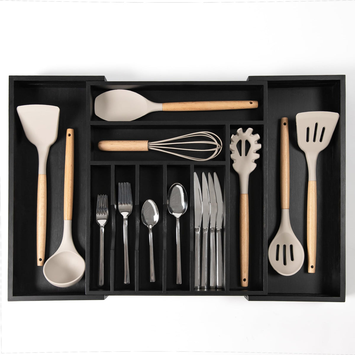 Silverware & Utensil Drawer Organizer
