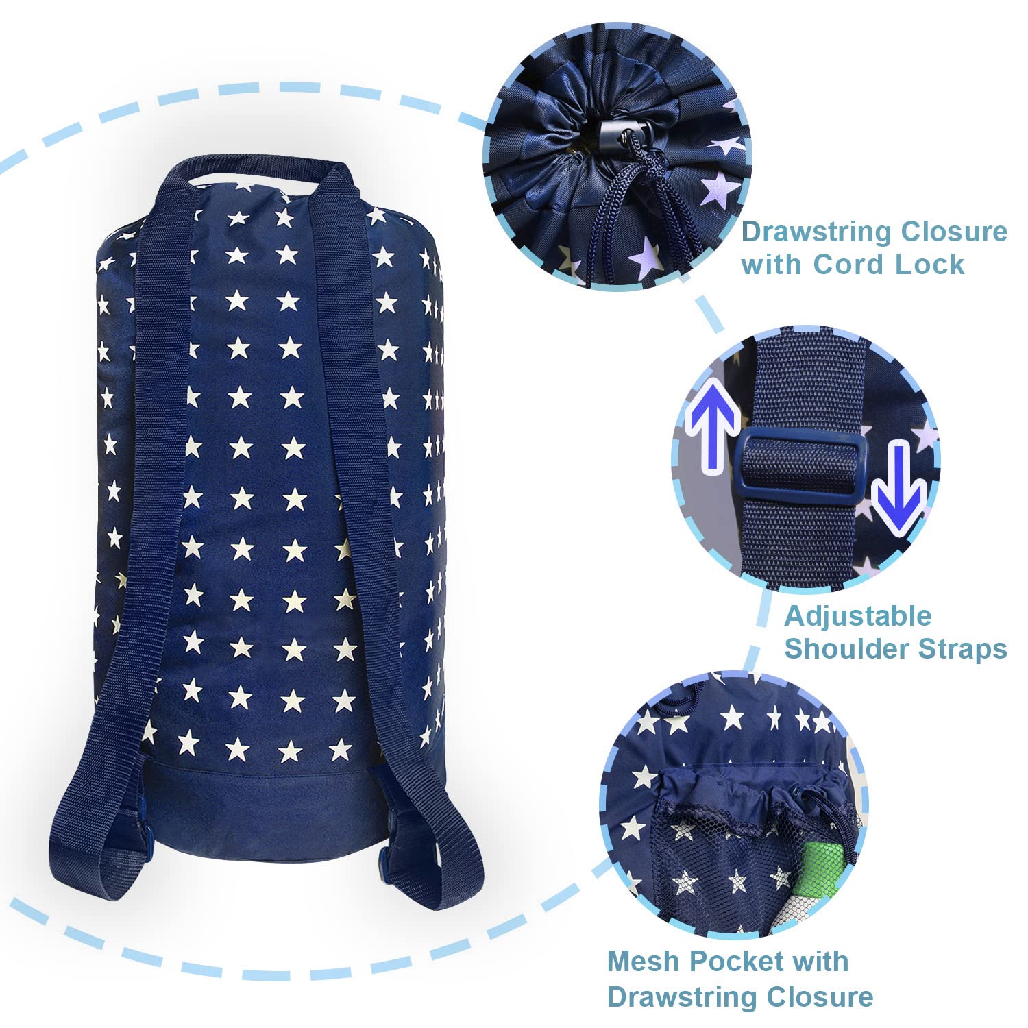 Backpack Laundry Bag